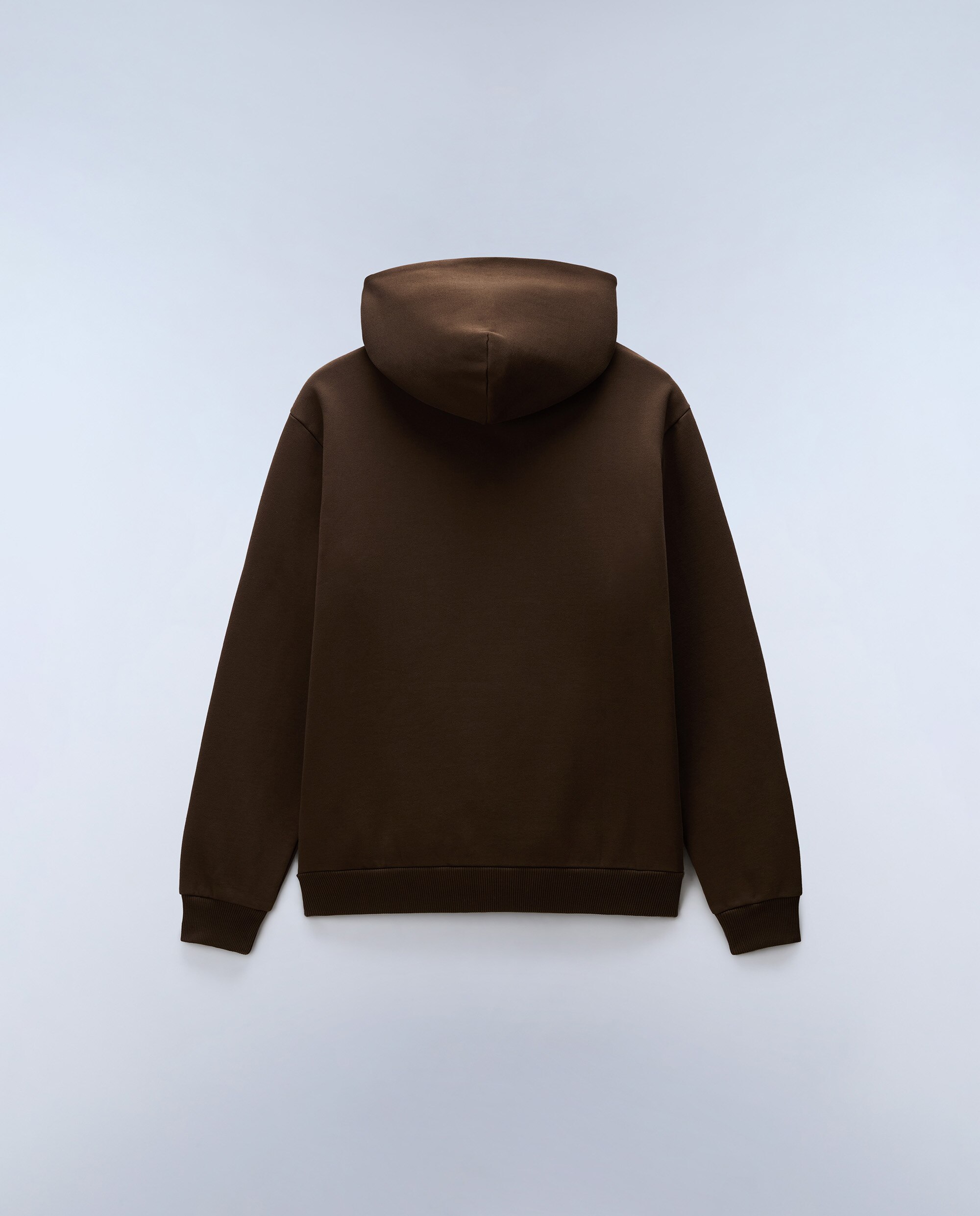 Sudadera de hombre sweat h con capucha - Napapijri - Marrón chocolate Marrón chocolate-5