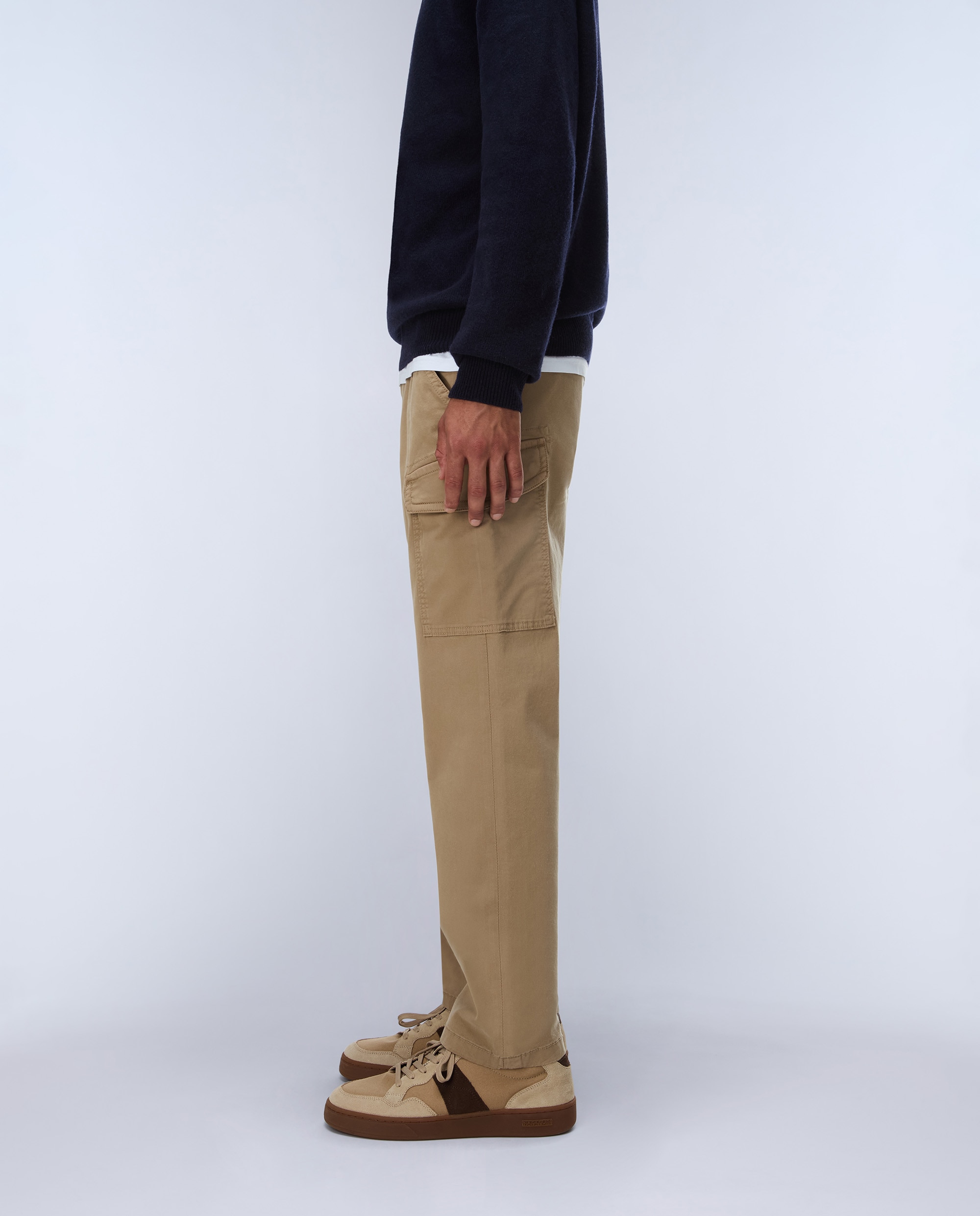 Pantalón cargo de hombre yasuni de corte regular - Napapijri - Marrón piedra Marrón piedra-2