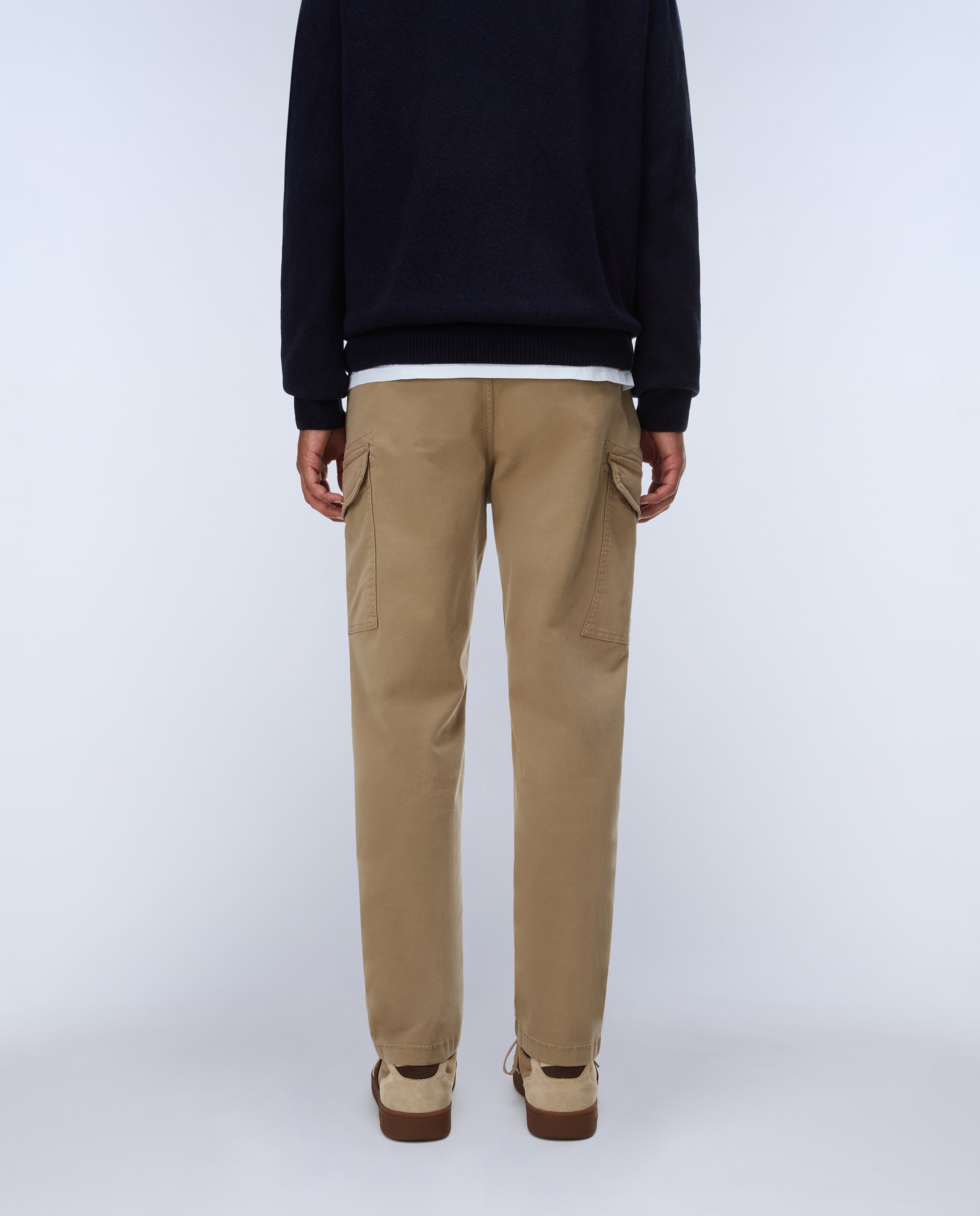 Pantalón cargo de hombre yasuni de corte regular - Napapijri - Marrón piedra Marrón piedra-3