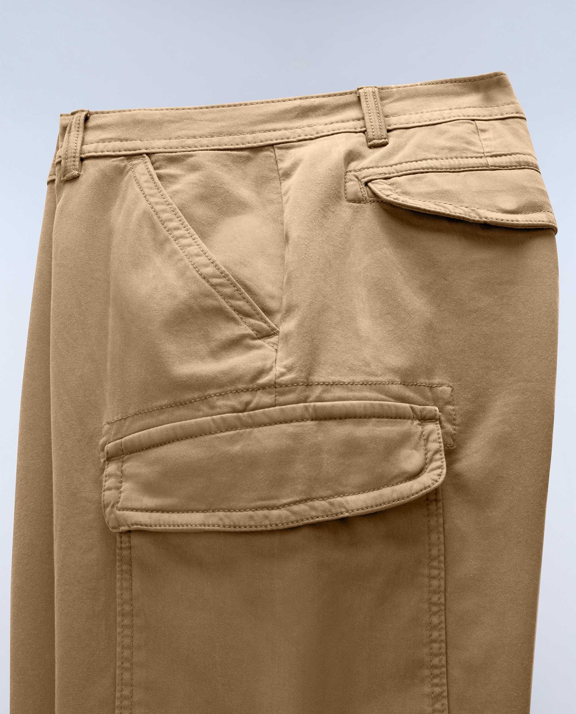 Pantalón cargo de hombre yasuni de corte regular - Napapijri - Marrón piedra Marrón piedra-7