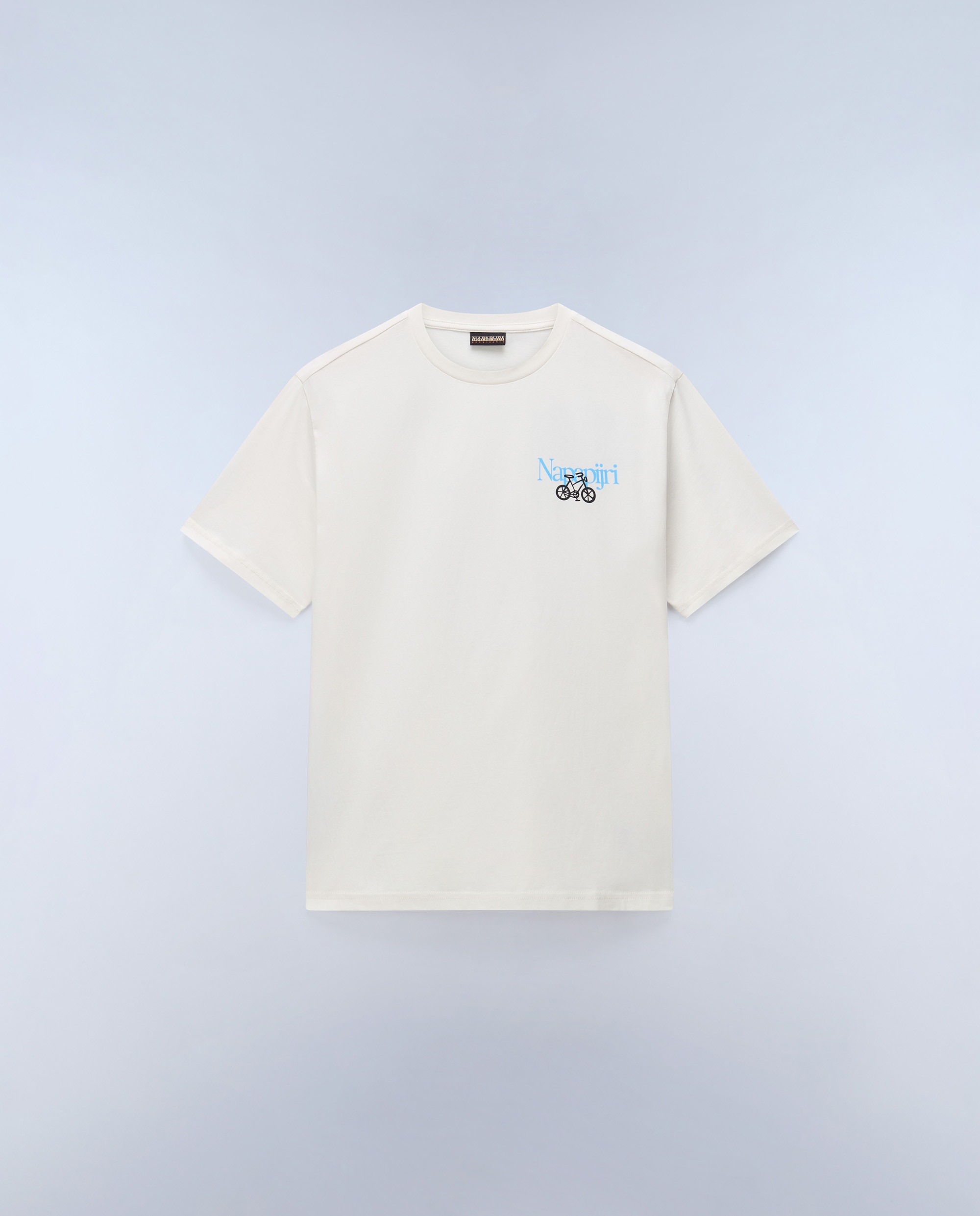 Imagen 5 de Camiseta de hombre swhol de manga corta - Napapijri - Beige/Marrón Beige/Marrón