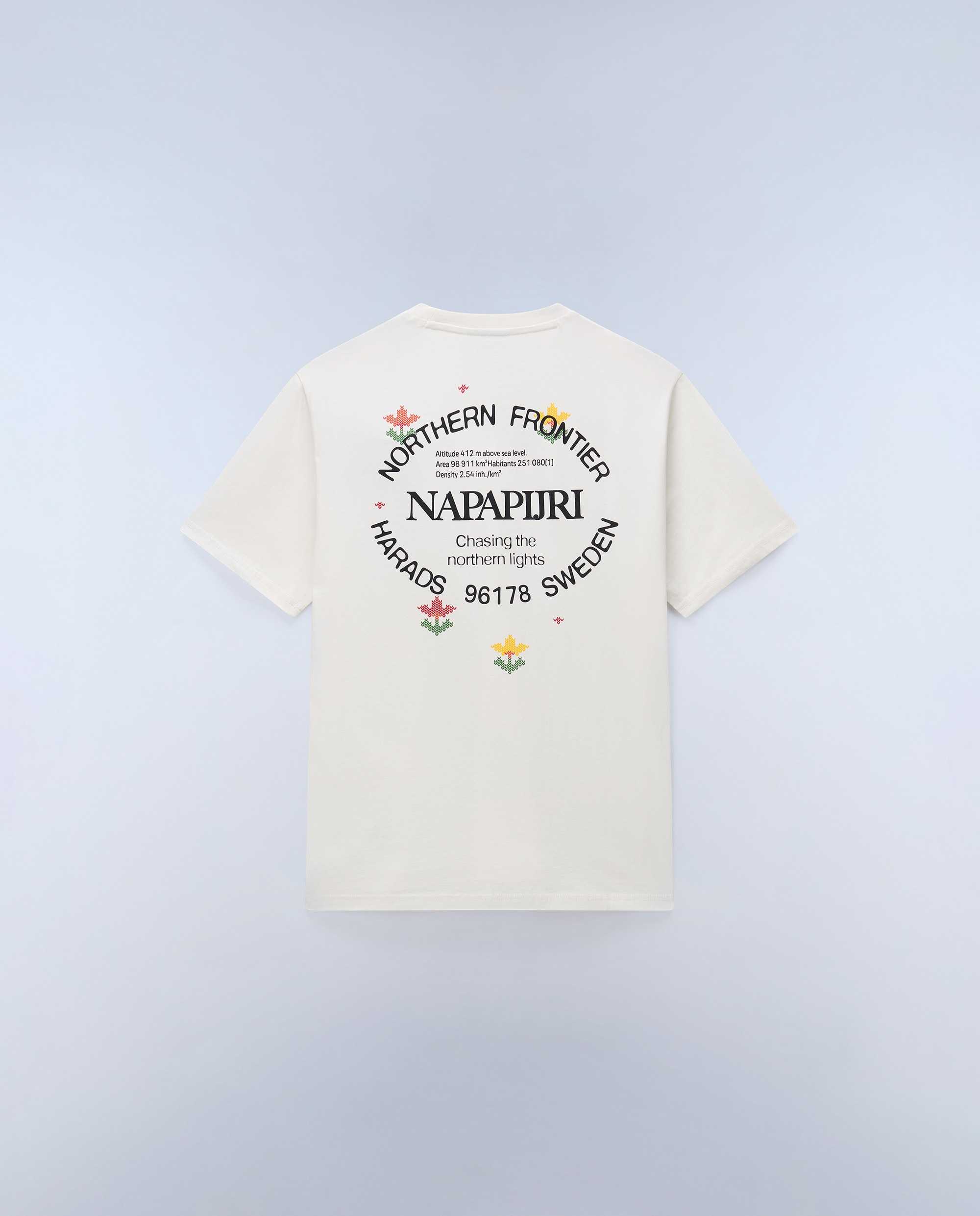 Imagen 6 de Camiseta de hombre swhol de manga corta - Napapijri - Beige Beige