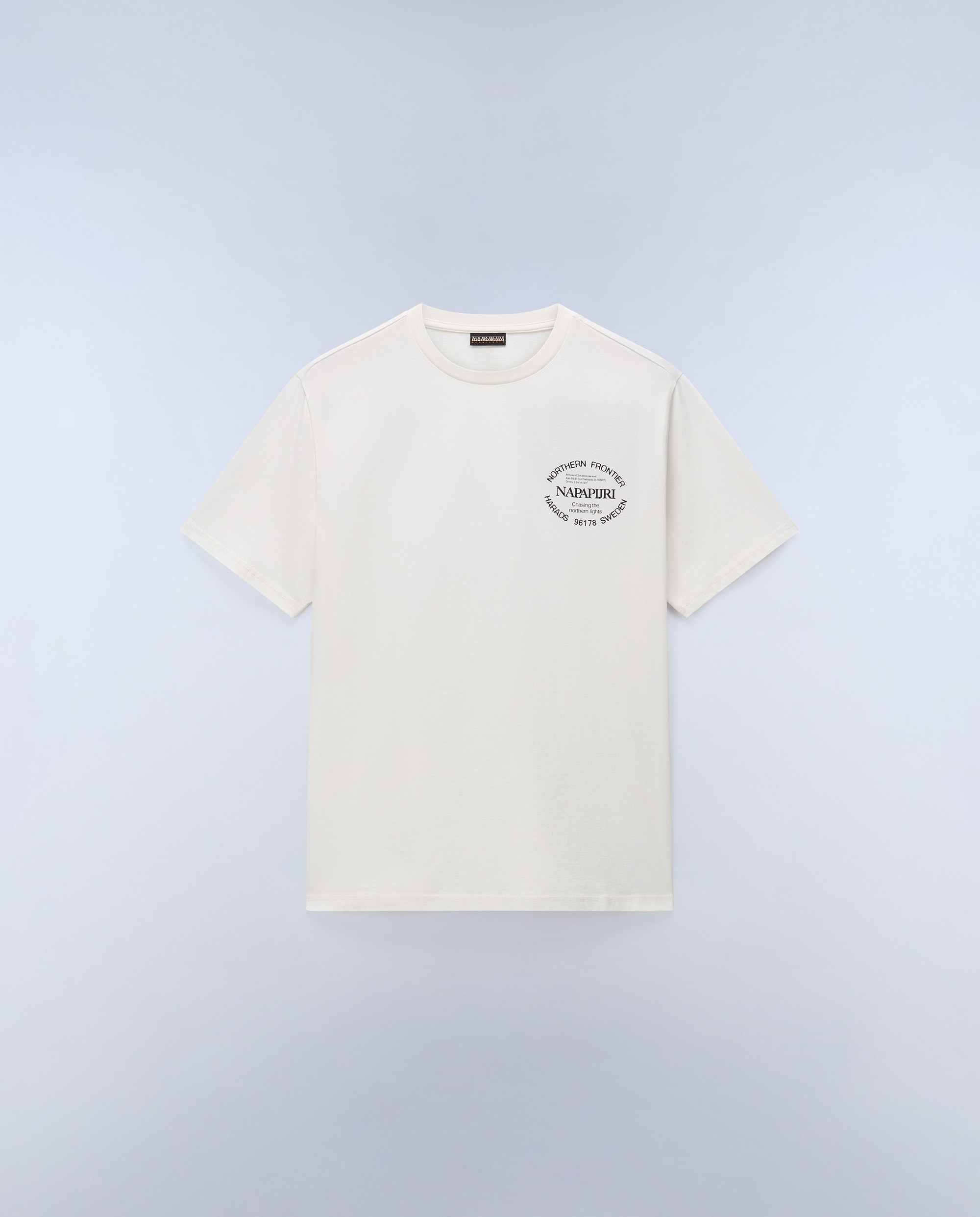 Imagen 5 de Camiseta de hombre swhol de manga corta - Napapijri - Beige Beige
