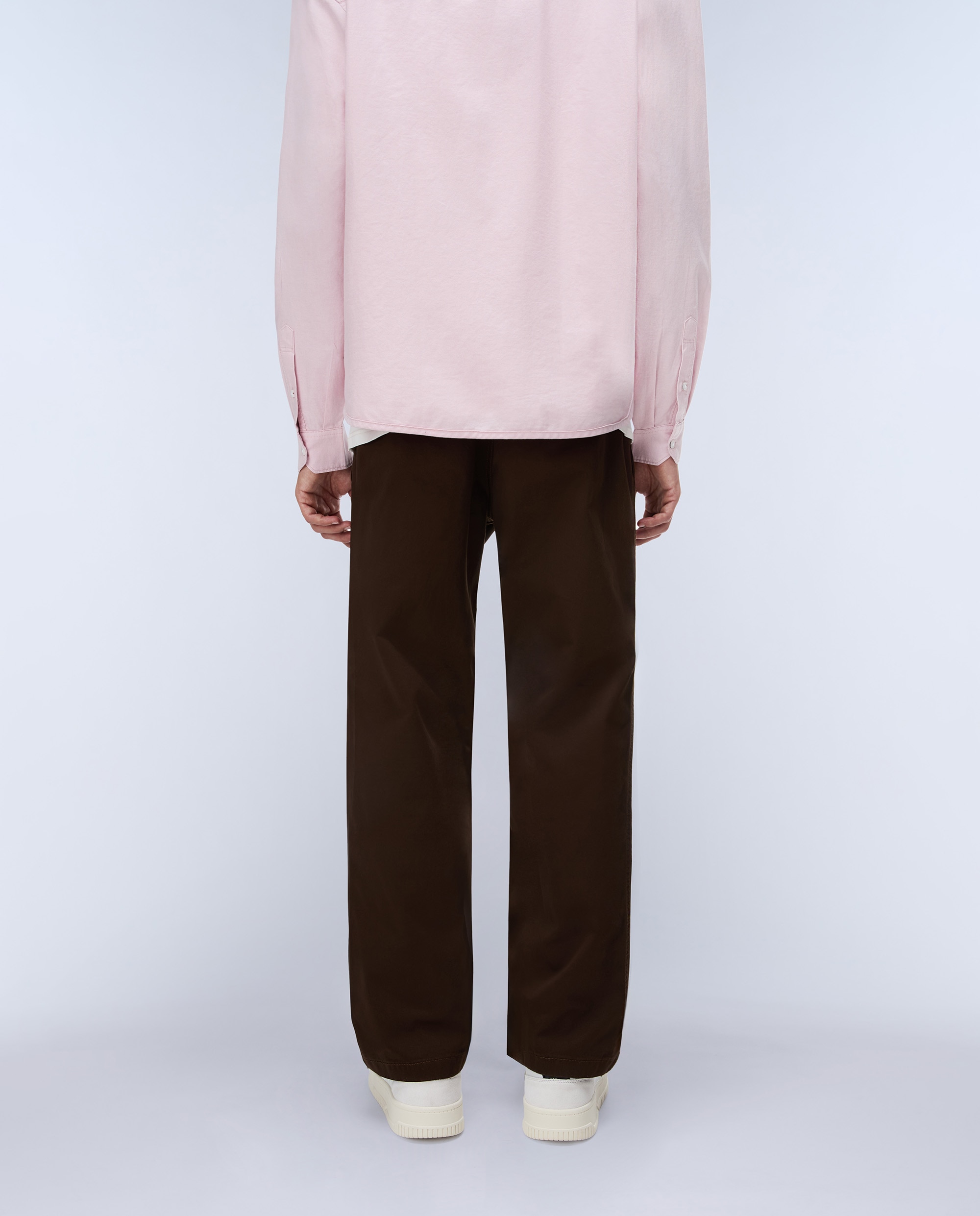 Chino de hombre m-chino largo de corte regular - Napapijri - Marrón chocolate Marrón chocolate-3