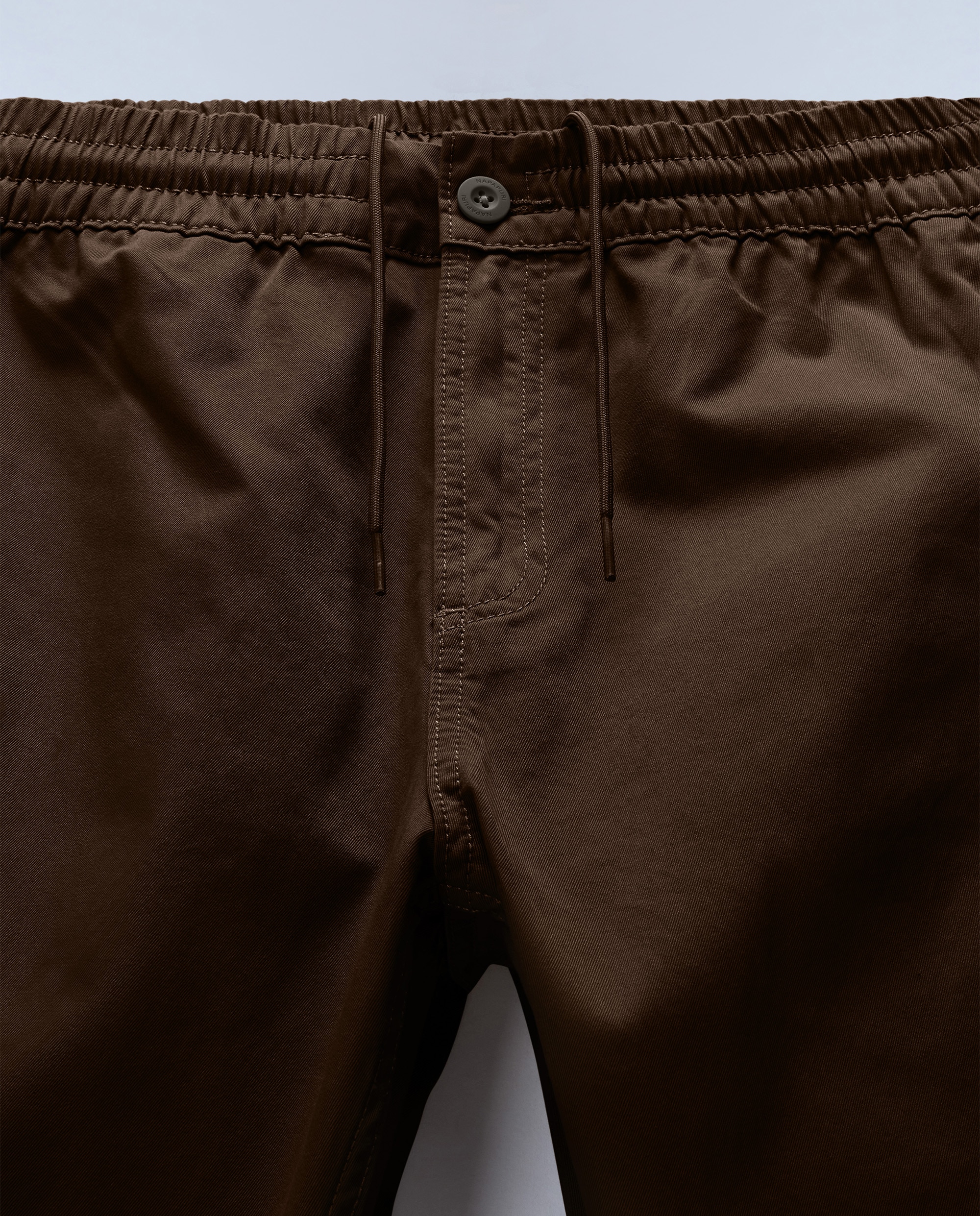 Chino de hombre m-chino largo de corte regular - Napapijri - Marrón chocolate Marrón chocolate-4