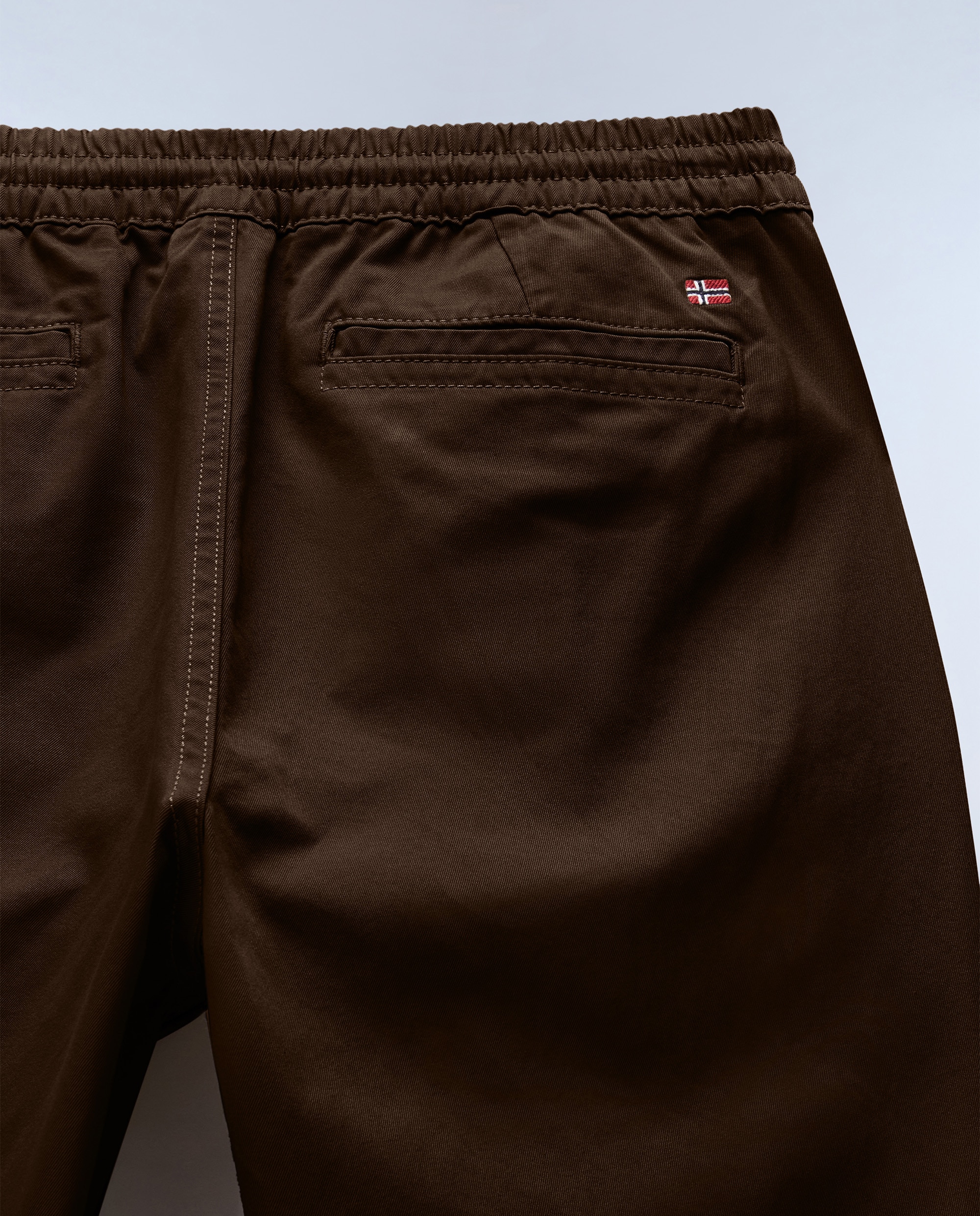 Chino de hombre m-chino largo de corte regular - Napapijri - Marrón chocolate Marrón chocolate-5