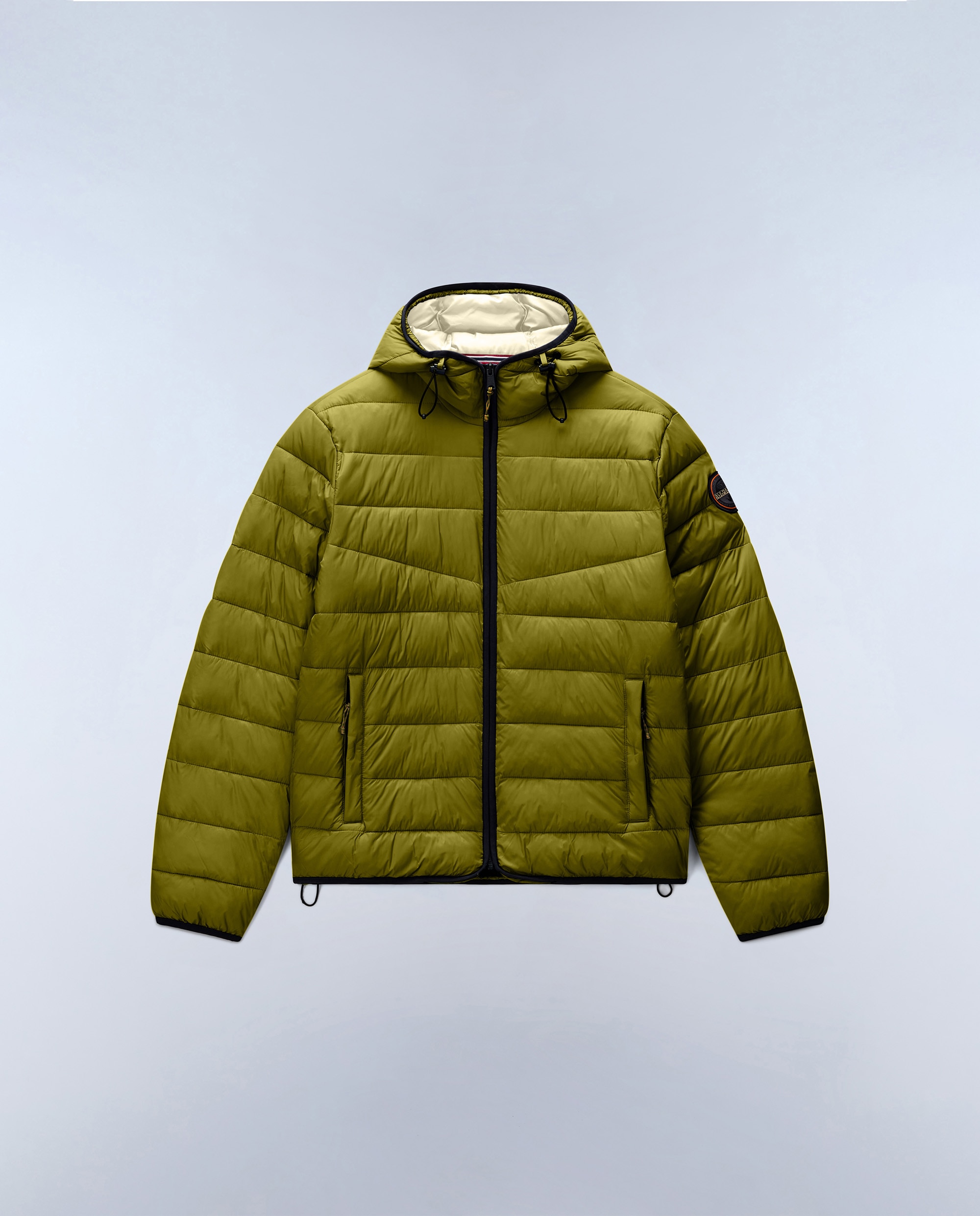 Imagen 7 de Plumífero de hombre aerons h 4 con capucha - Napapijri - Verde claro / Pistacho Verde claro / Pistacho