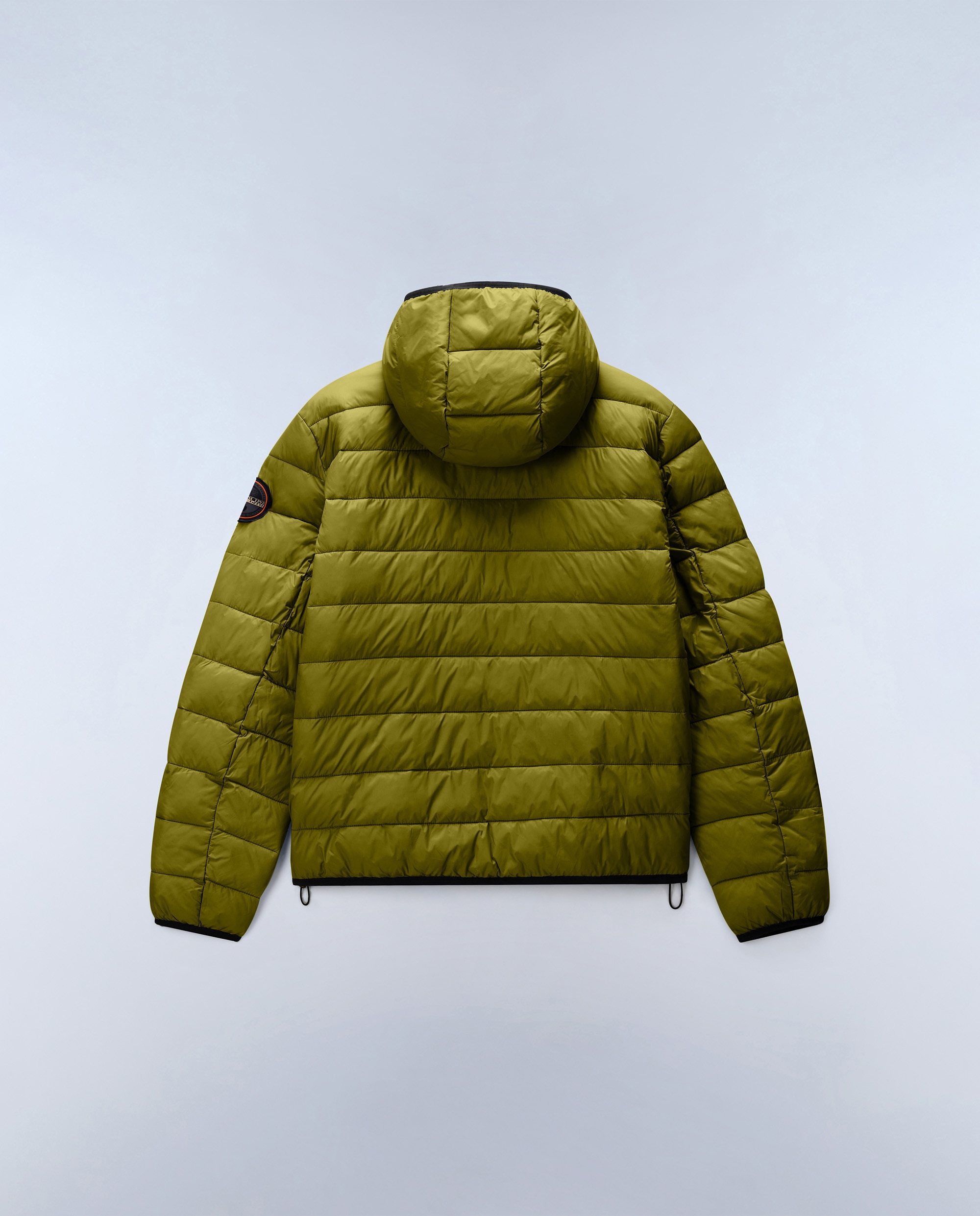 Imagen 8 de Plumífero de hombre aerons h 4 con capucha - Napapijri - Verde claro / Pistacho Verde claro / Pistacho