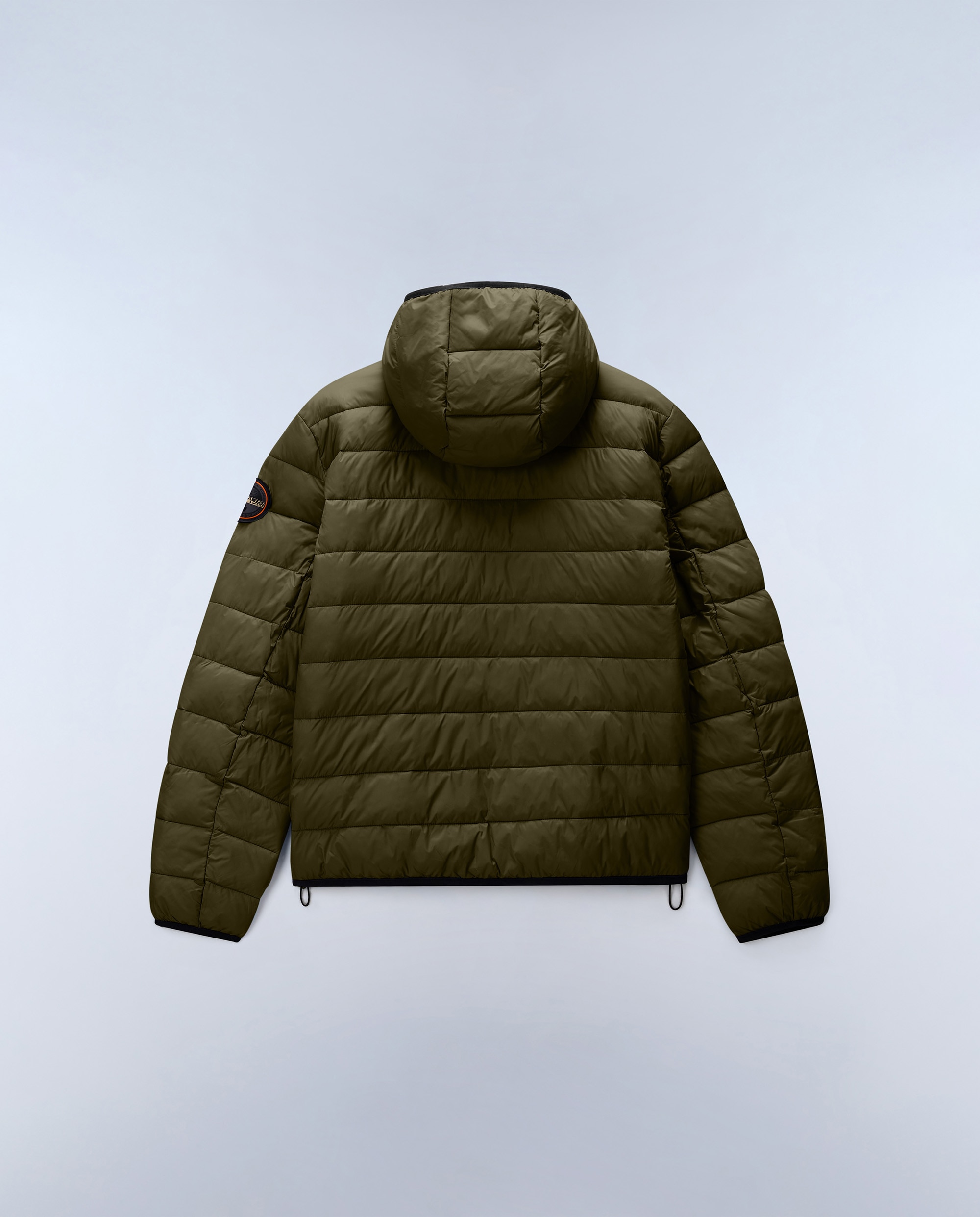 Imagen 8 de Plumífero de hombre aerons h 4 con capucha - Napapijri - Verde Oliva Verde Oliva