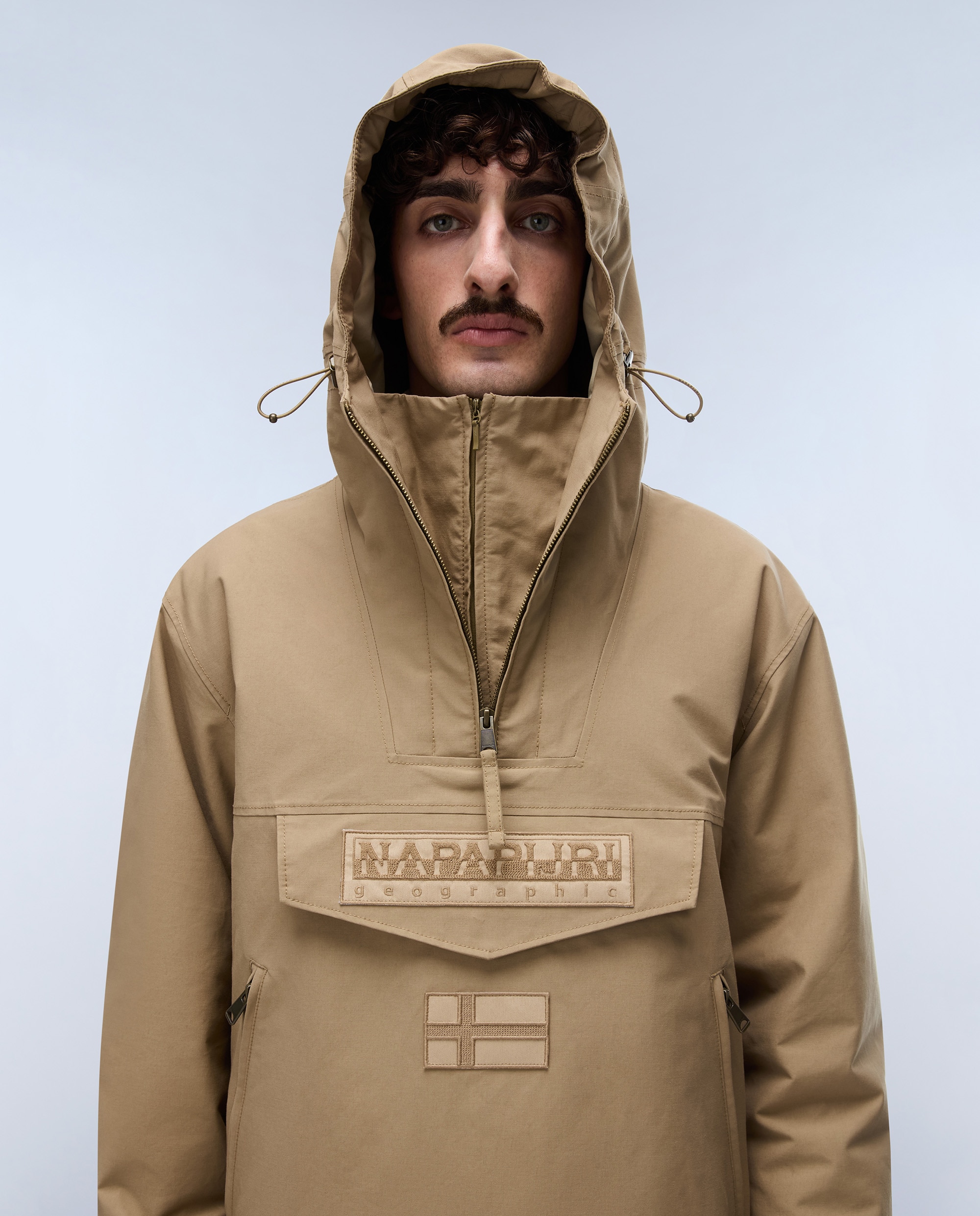 Parka de hombre rainforest next cot - Napapijri - Crema Crema-2