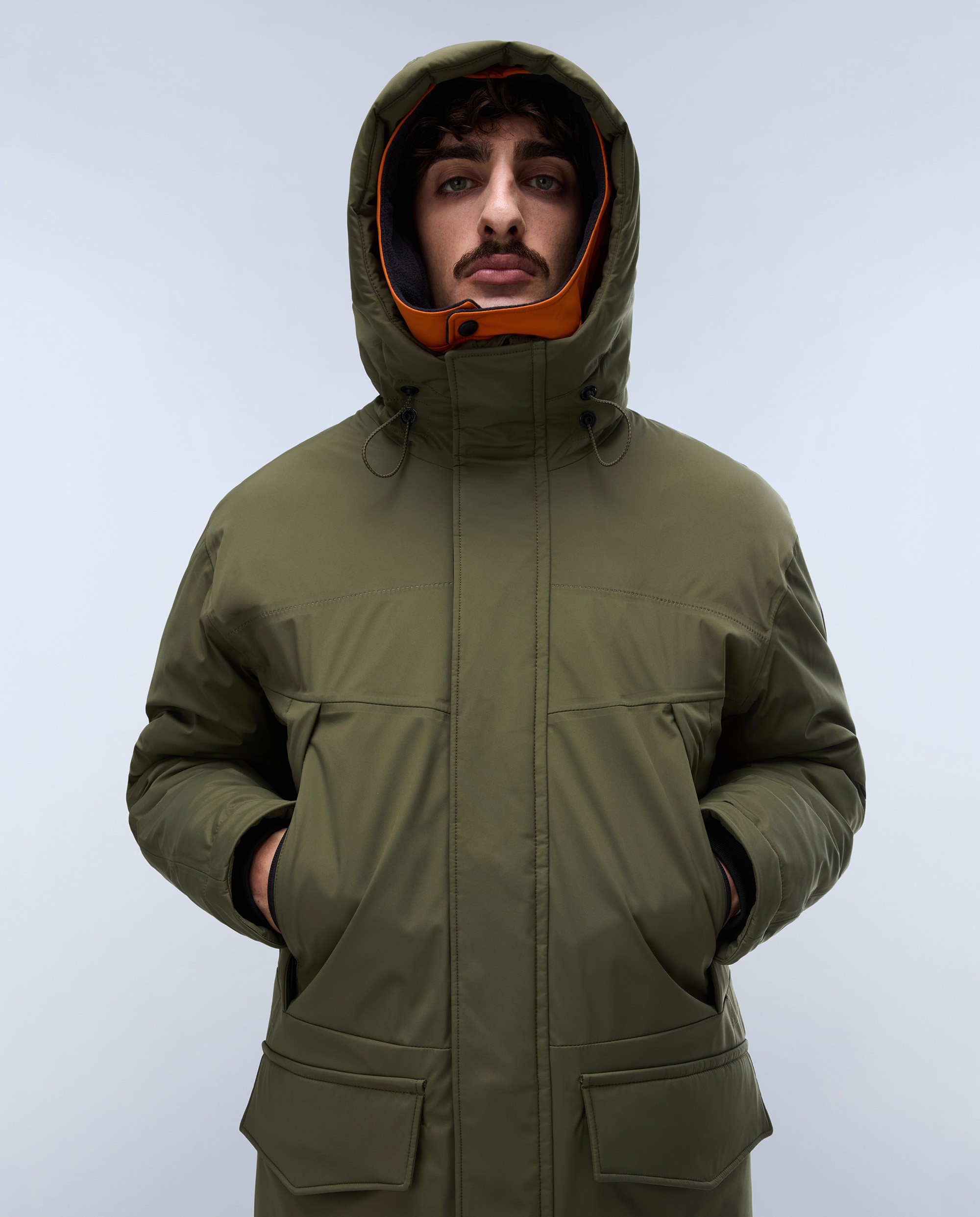 Parka de hombre rainforest next cot - Napapijri - Crema Crema-3