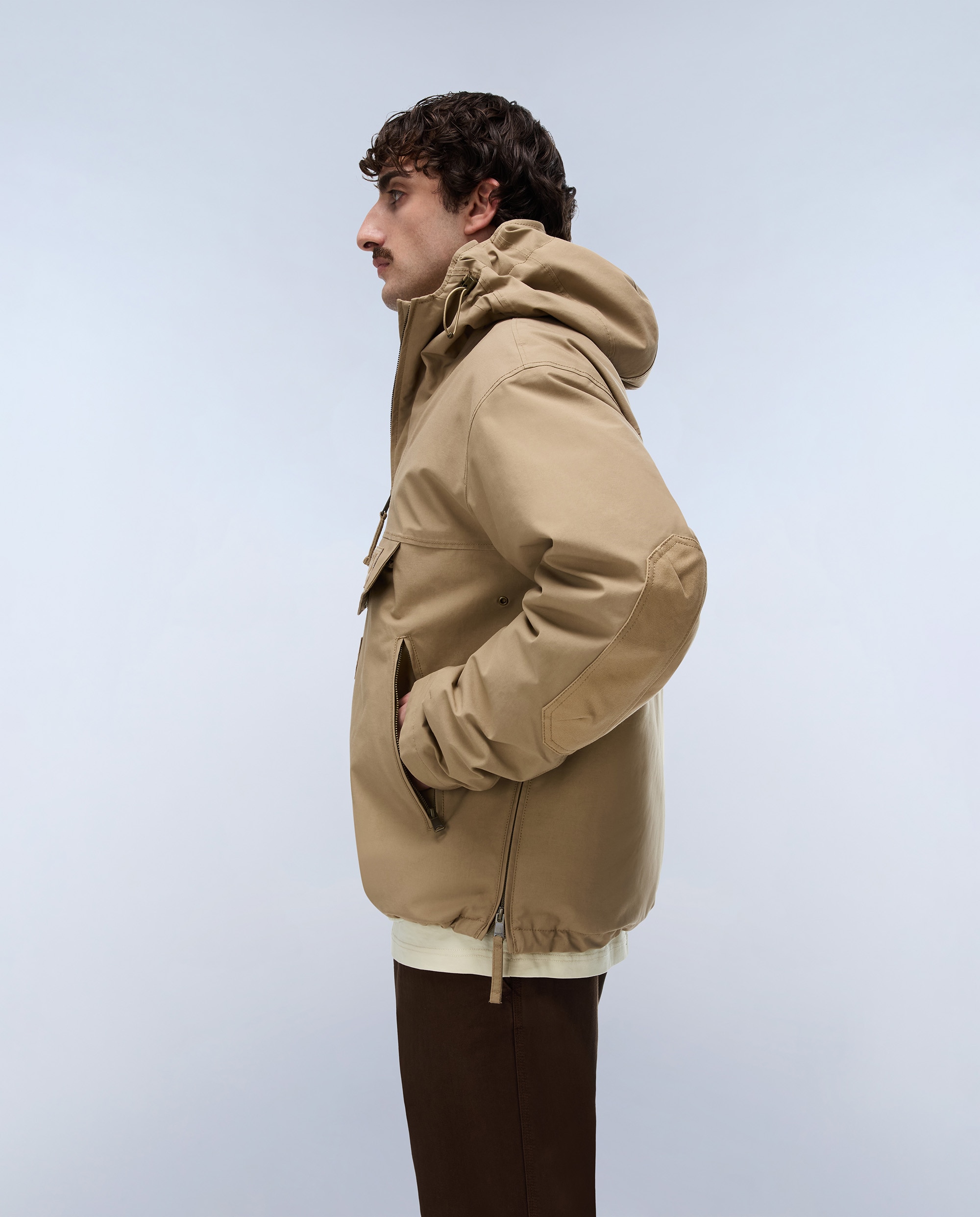 Parka de hombre rainforest next cot - Napapijri - Crema Crema-4