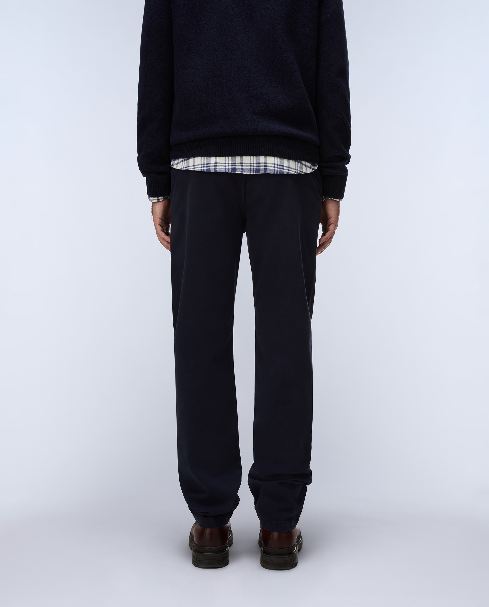 Chinos de hombre puyo de corte regular - Napapijri - Azul marino Azul marino-3