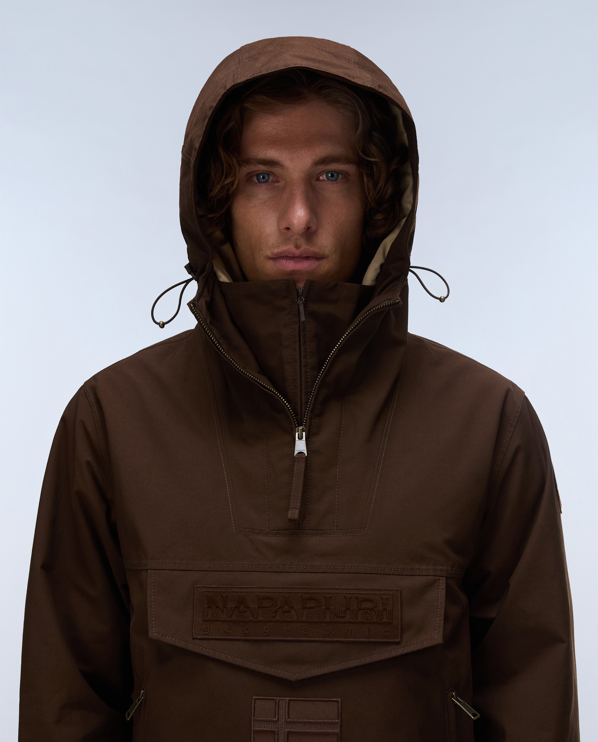 Parka de hombre rainforest next cot - Napapijri - Marrón chocolate Marrón chocolate-1