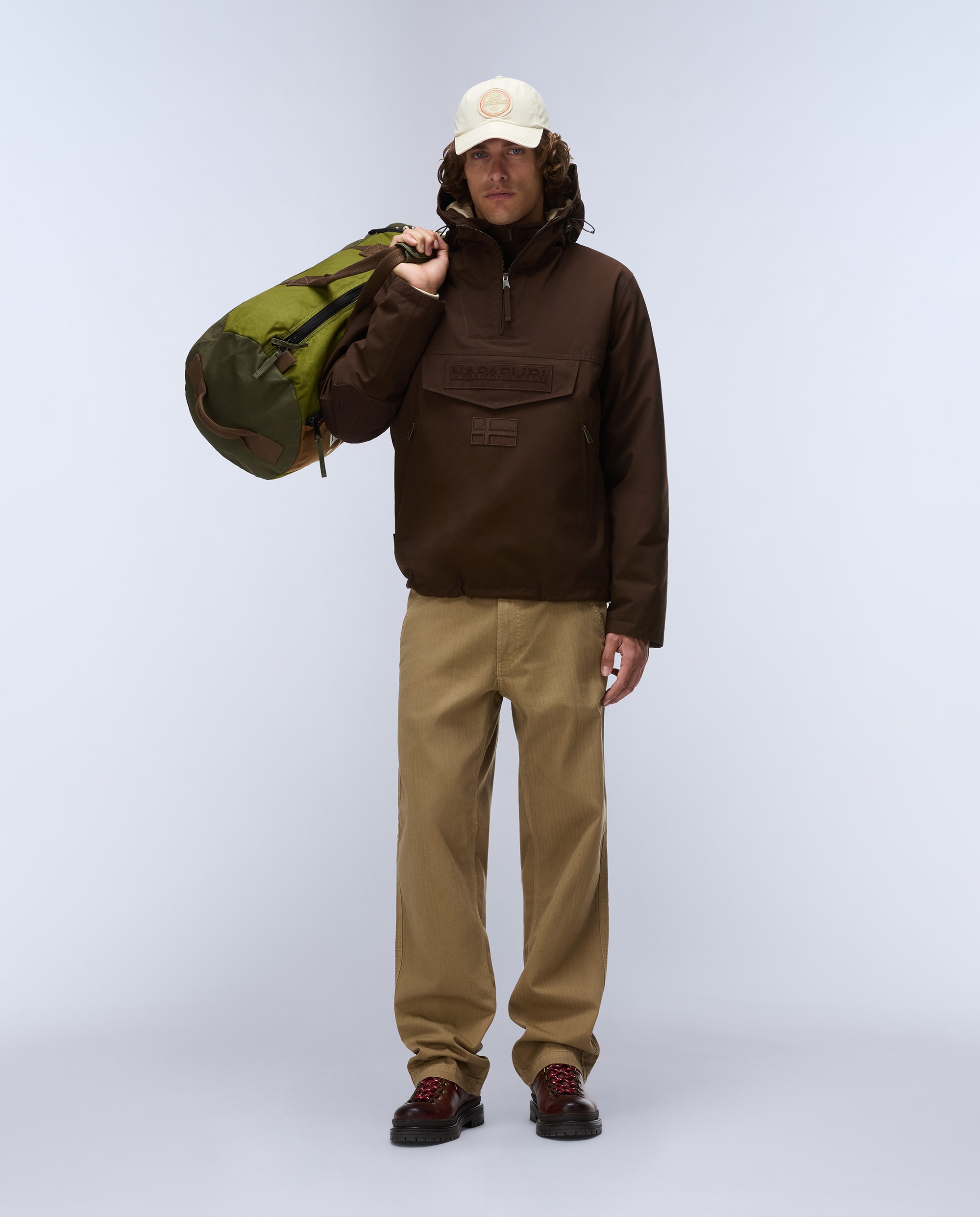 Parka de hombre rainforest next cot - Napapijri - Marrón chocolate Marrón chocolate-2