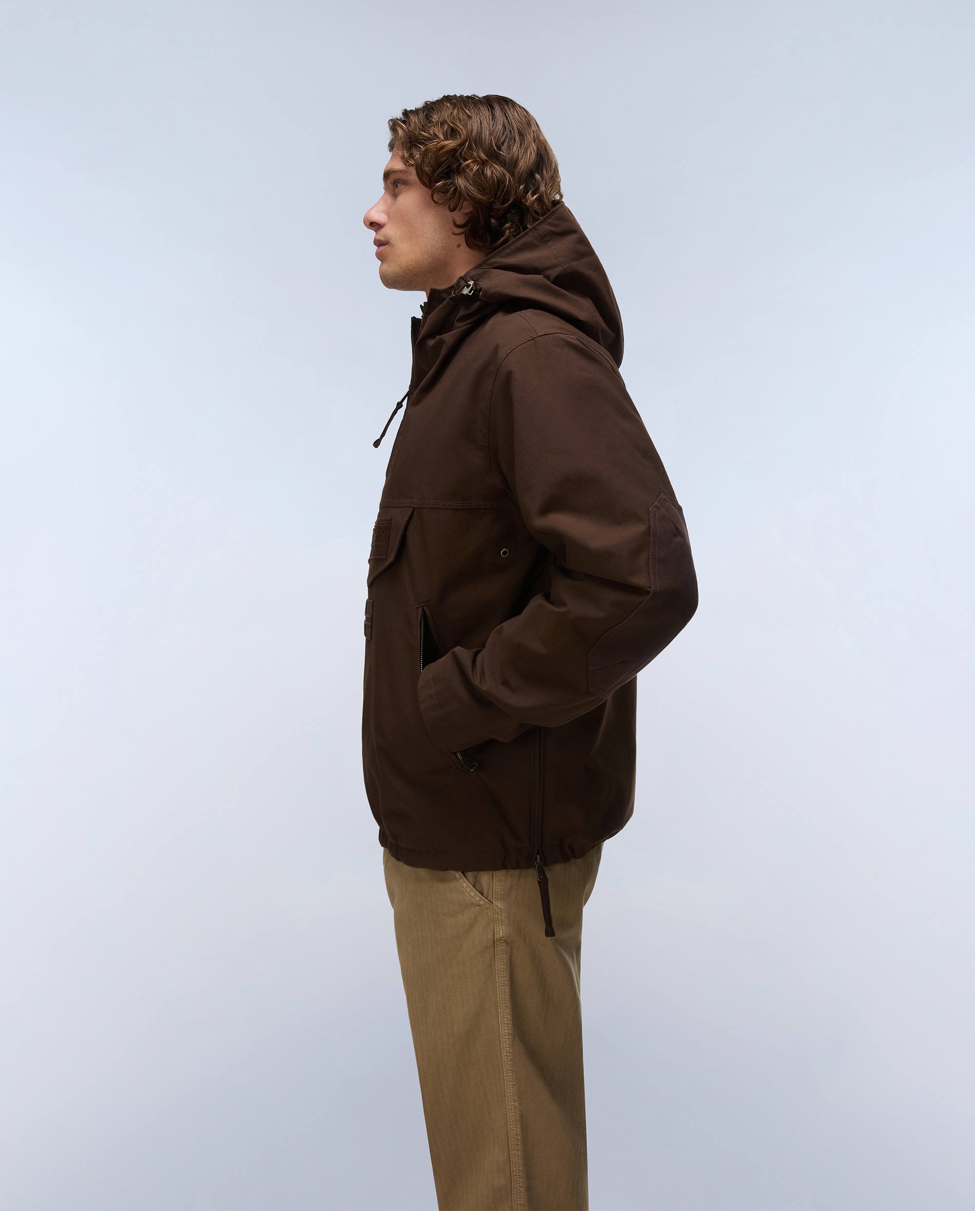 Parka de hombre rainforest next cot - Napapijri - Marrón chocolate Marrón chocolate-4