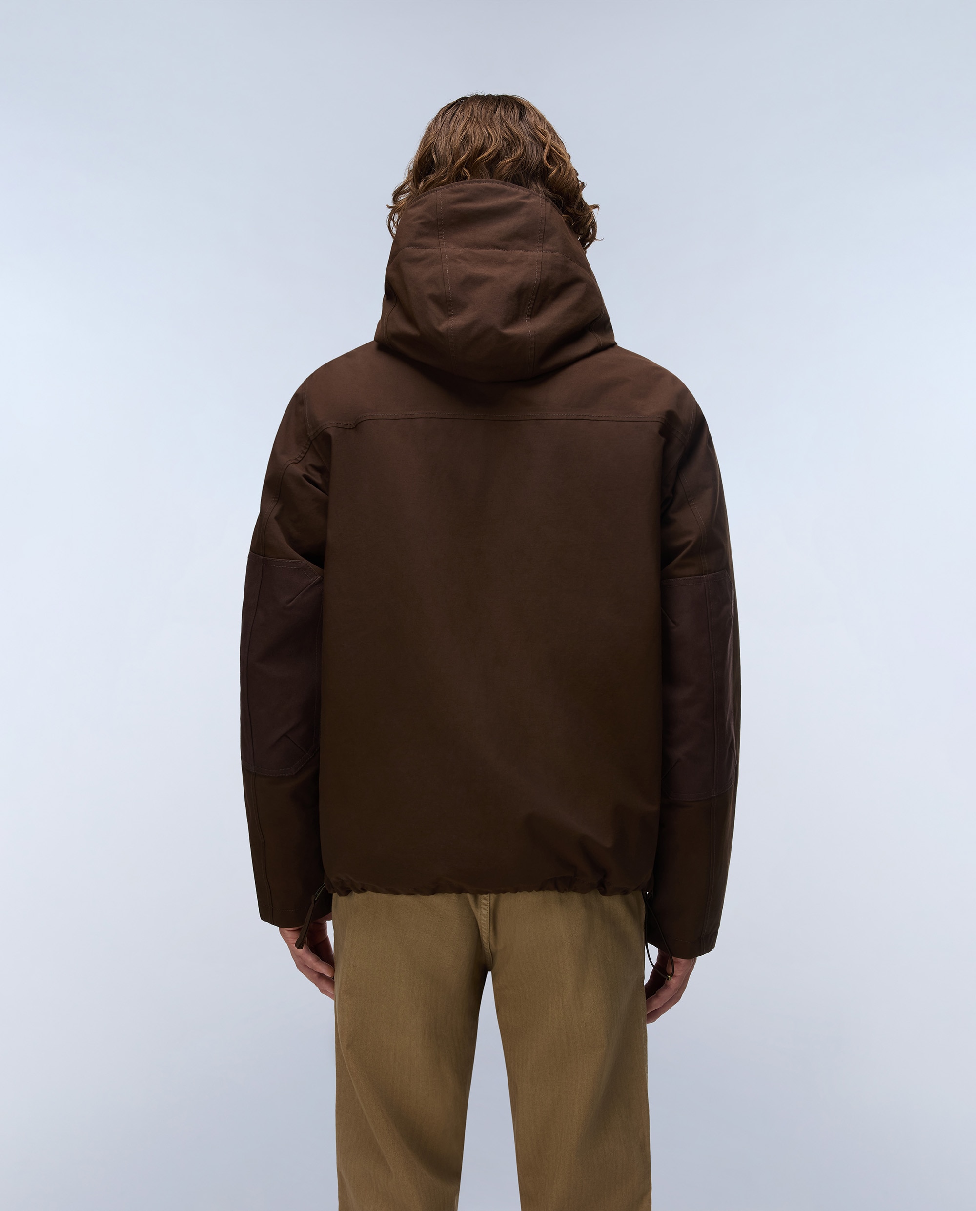 Parka de hombre rainforest next cot - Napapijri - Marrón chocolate Marrón chocolate-5