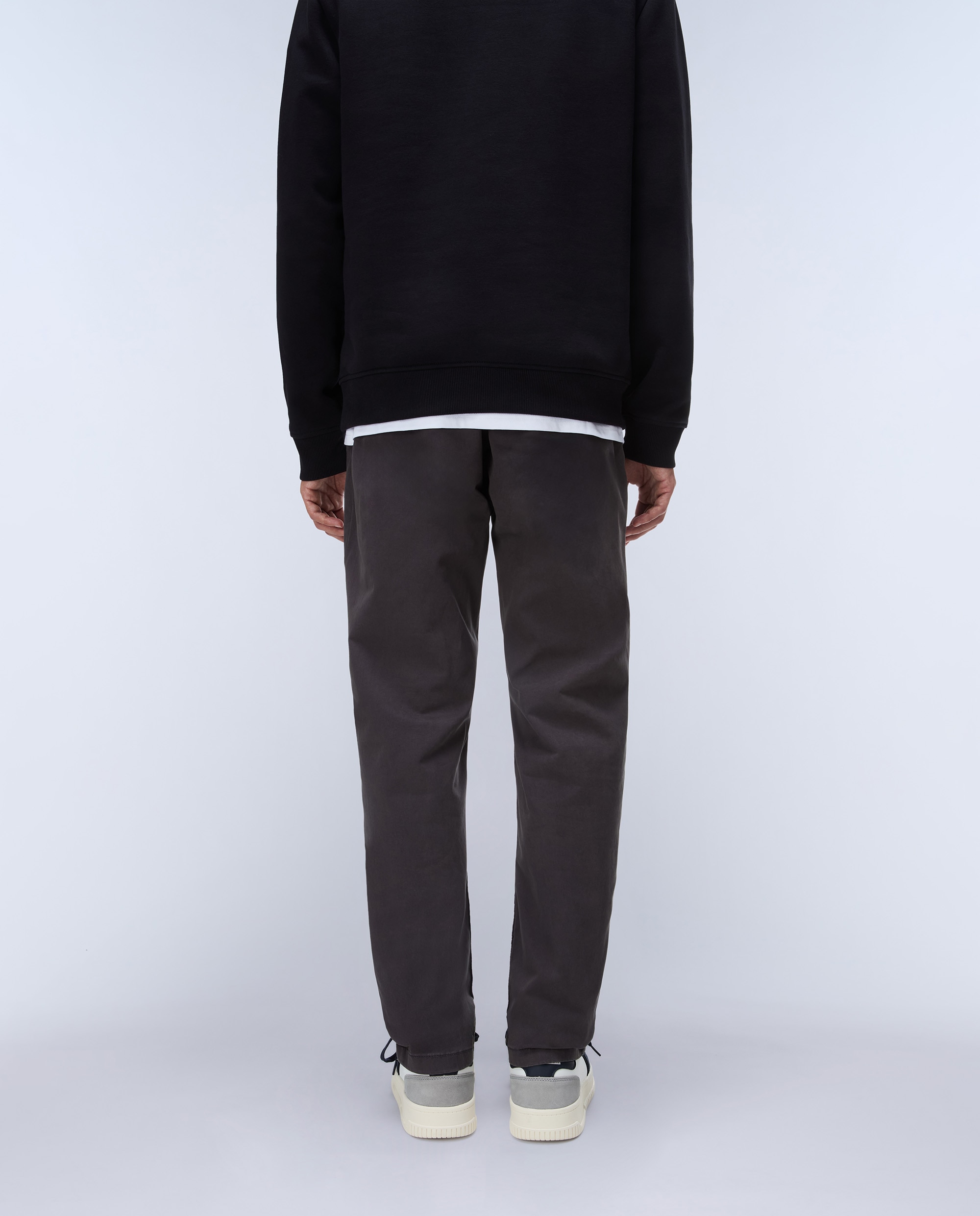 Chinos de hombre puyo de corte regular - Napapijri - Gris oscuro Gris oscuro-3
