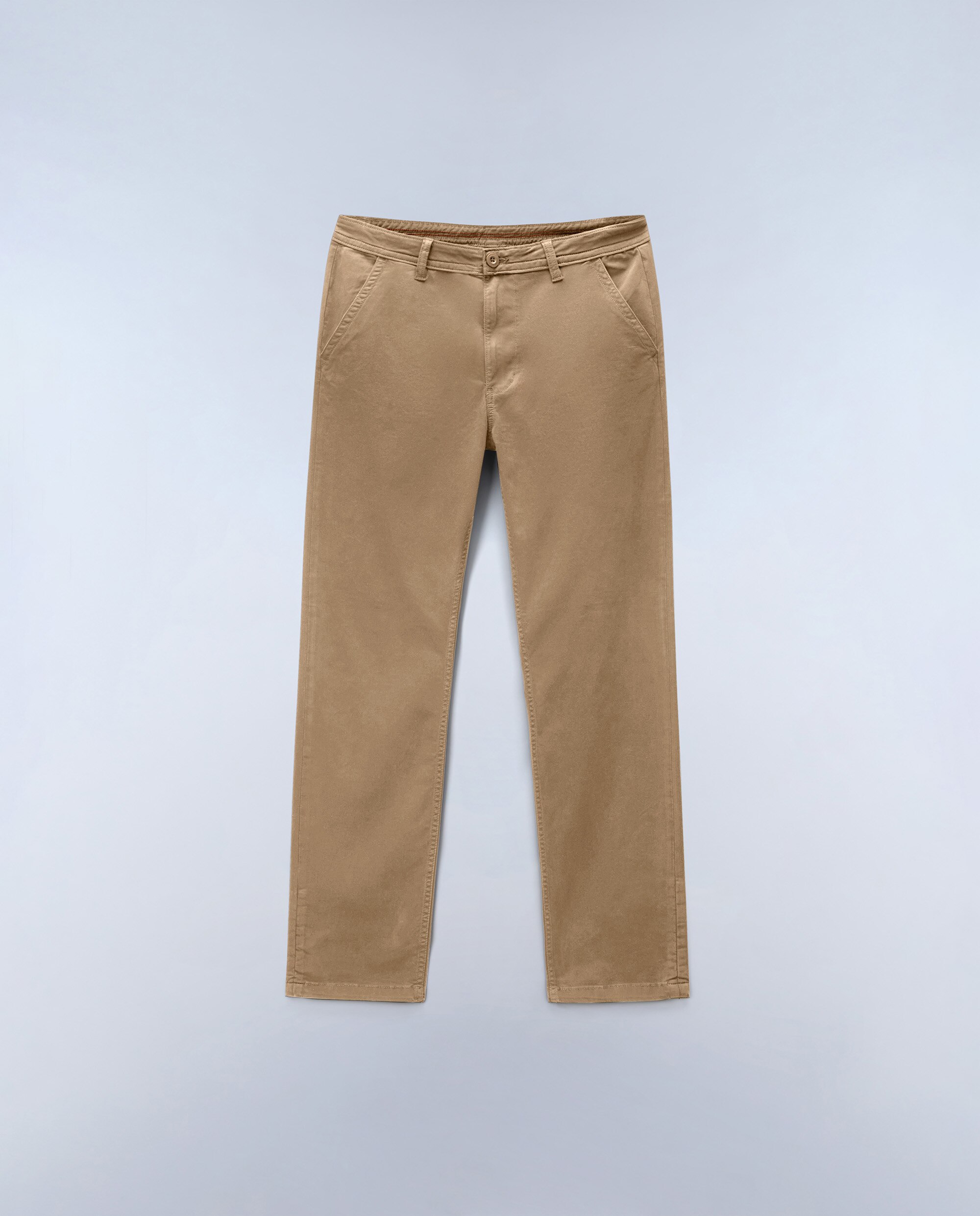 Chinos de hombre puyo de corte regular - Napapijri - Marrón piedra Marrón piedra-7