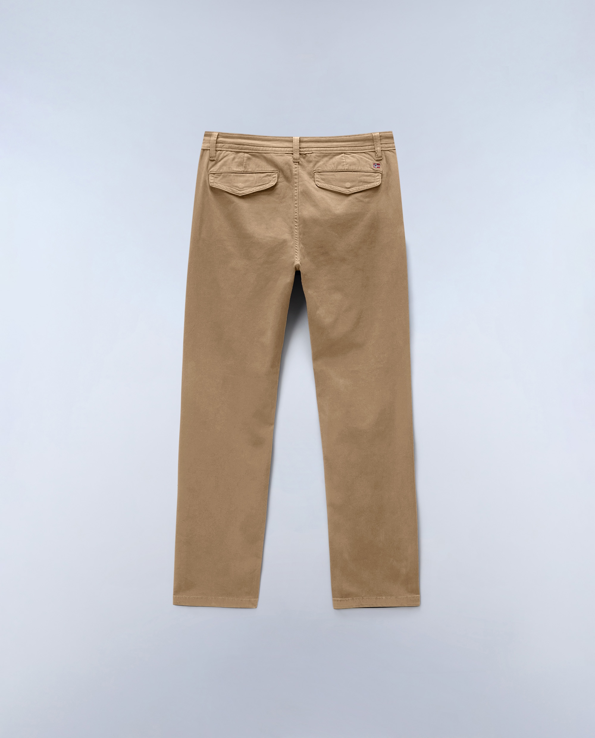 Chinos de hombre puyo de corte regular - Napapijri - Marrón piedra Marrón piedra-4
