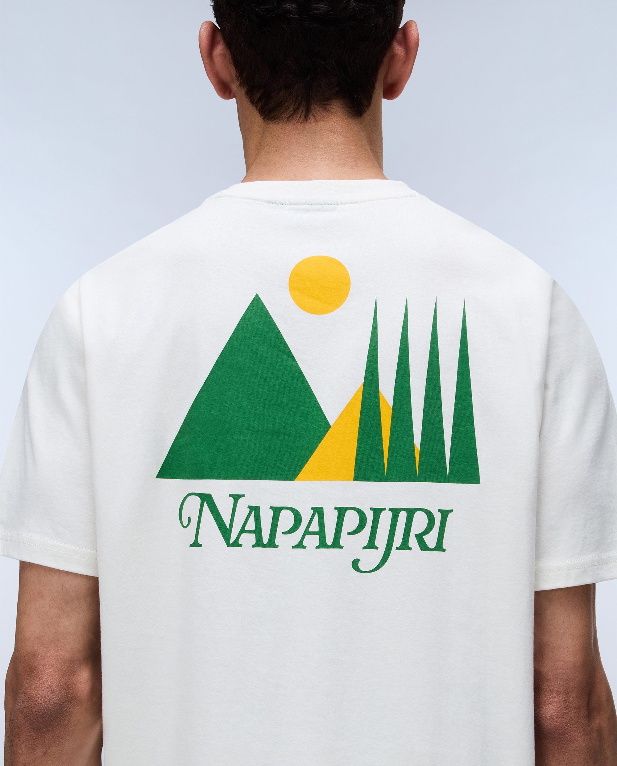 Imagen 4 de Camiseta de hombre yose de manga corta - Napapijri - Beige Beige