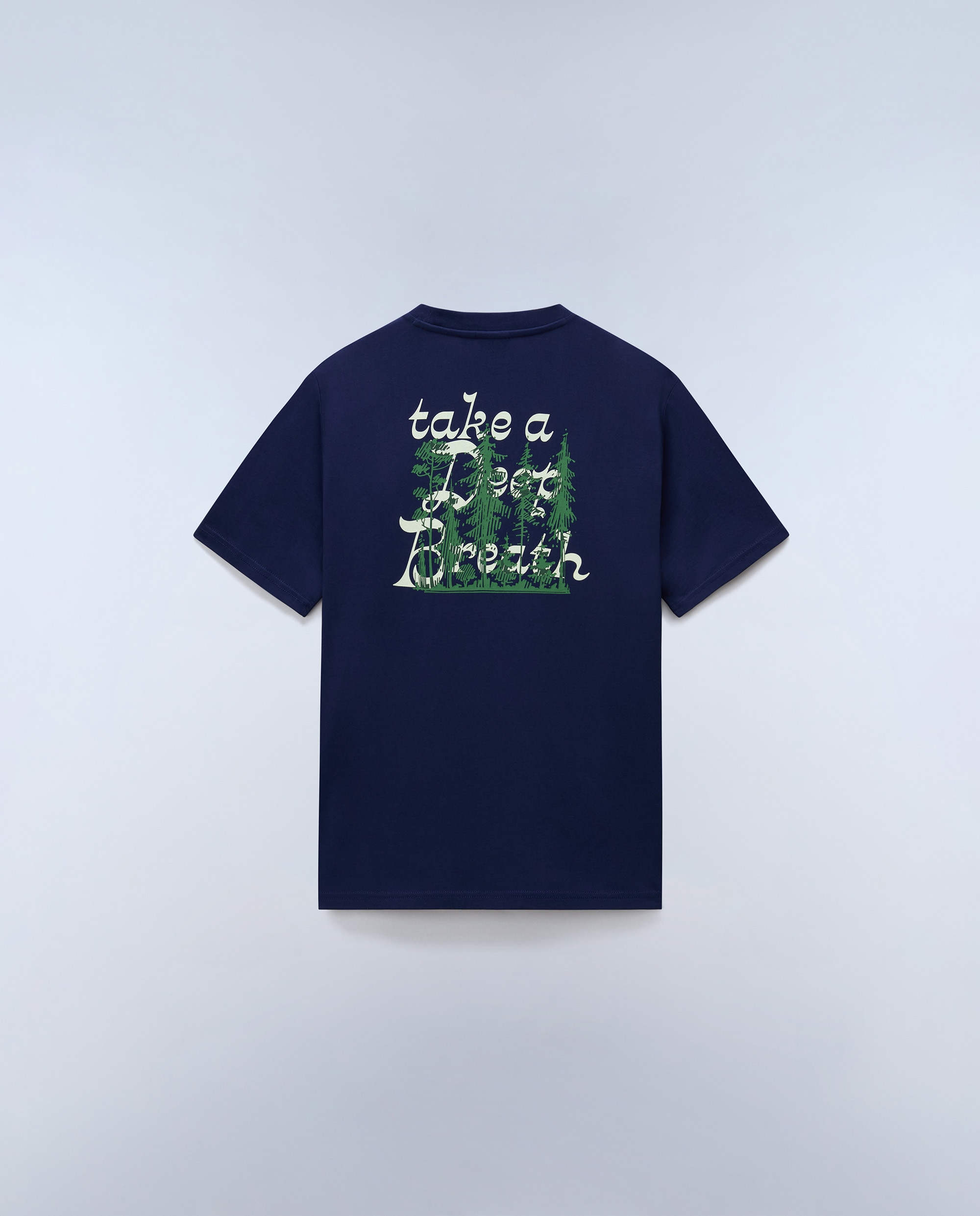 Imagen 6 de Camiseta de hombre yose de manga corta - Napapijri - Azul oscuro Azul oscuro
