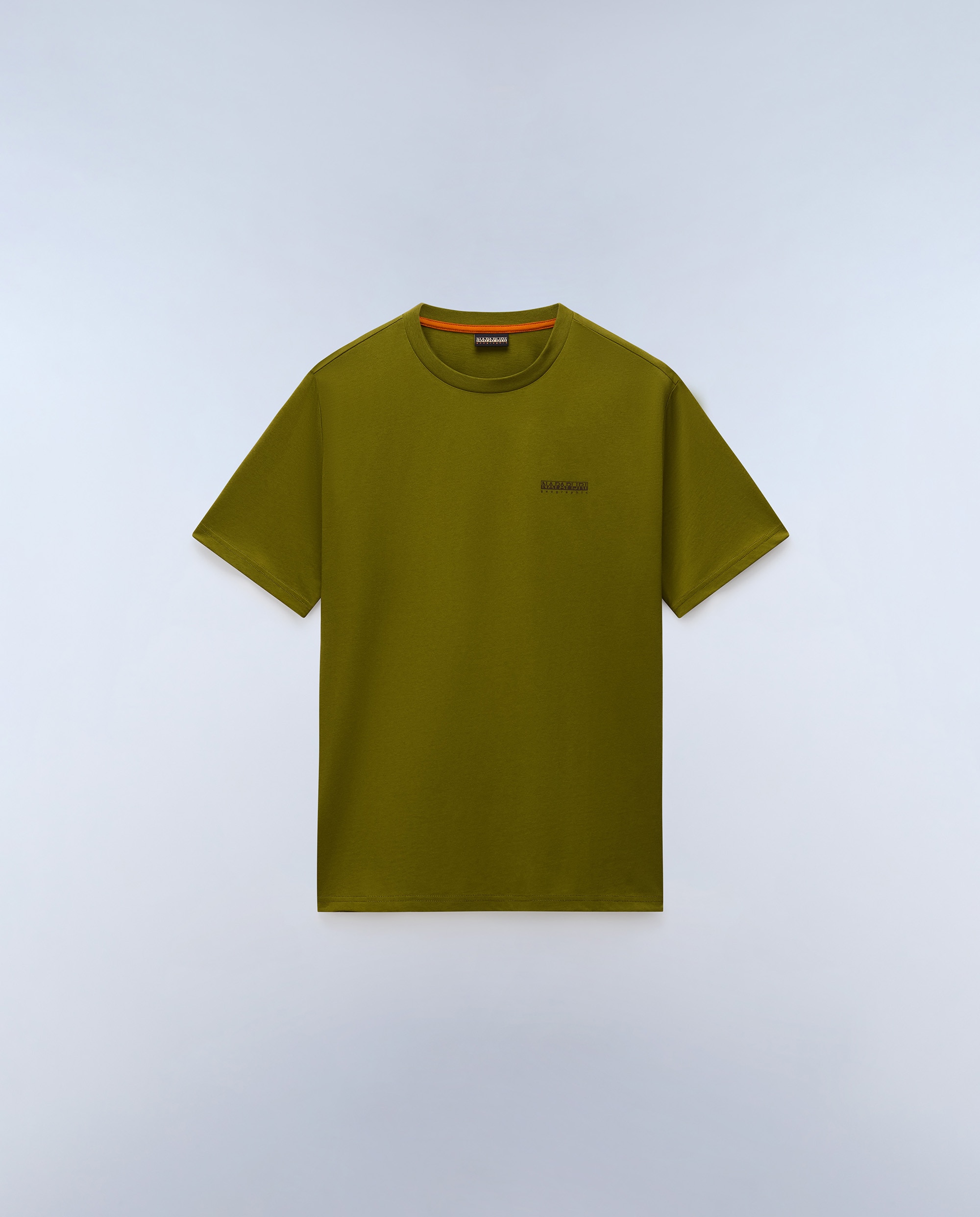 Imagen 5 de Camiseta de hombre yose de manga corta - Napapijri - Verde Oliva Verde Oliva