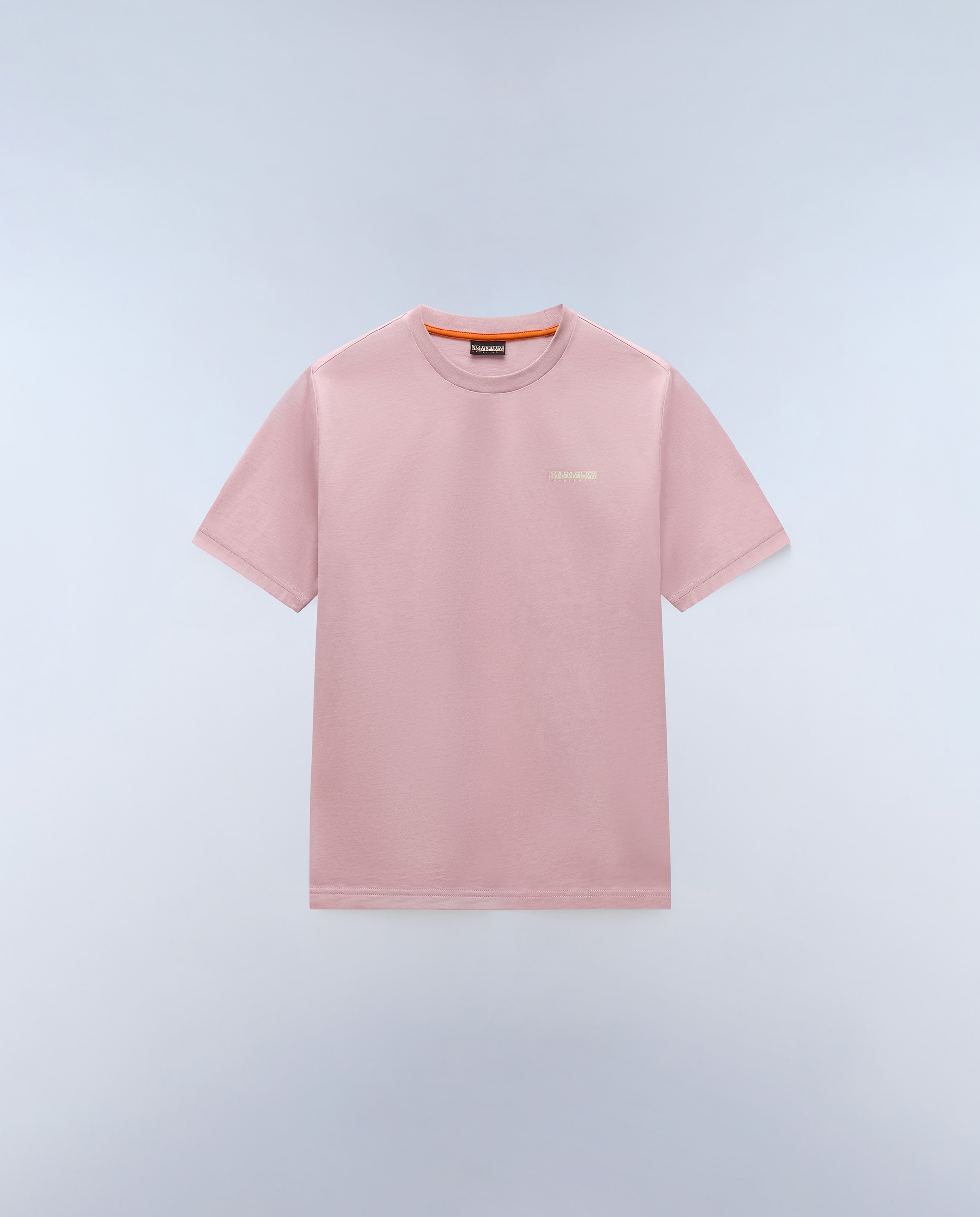 Imagen 5 de Camiseta de hombre yose de manga corta - Napapijri - Rosa pastel Rosa pastel