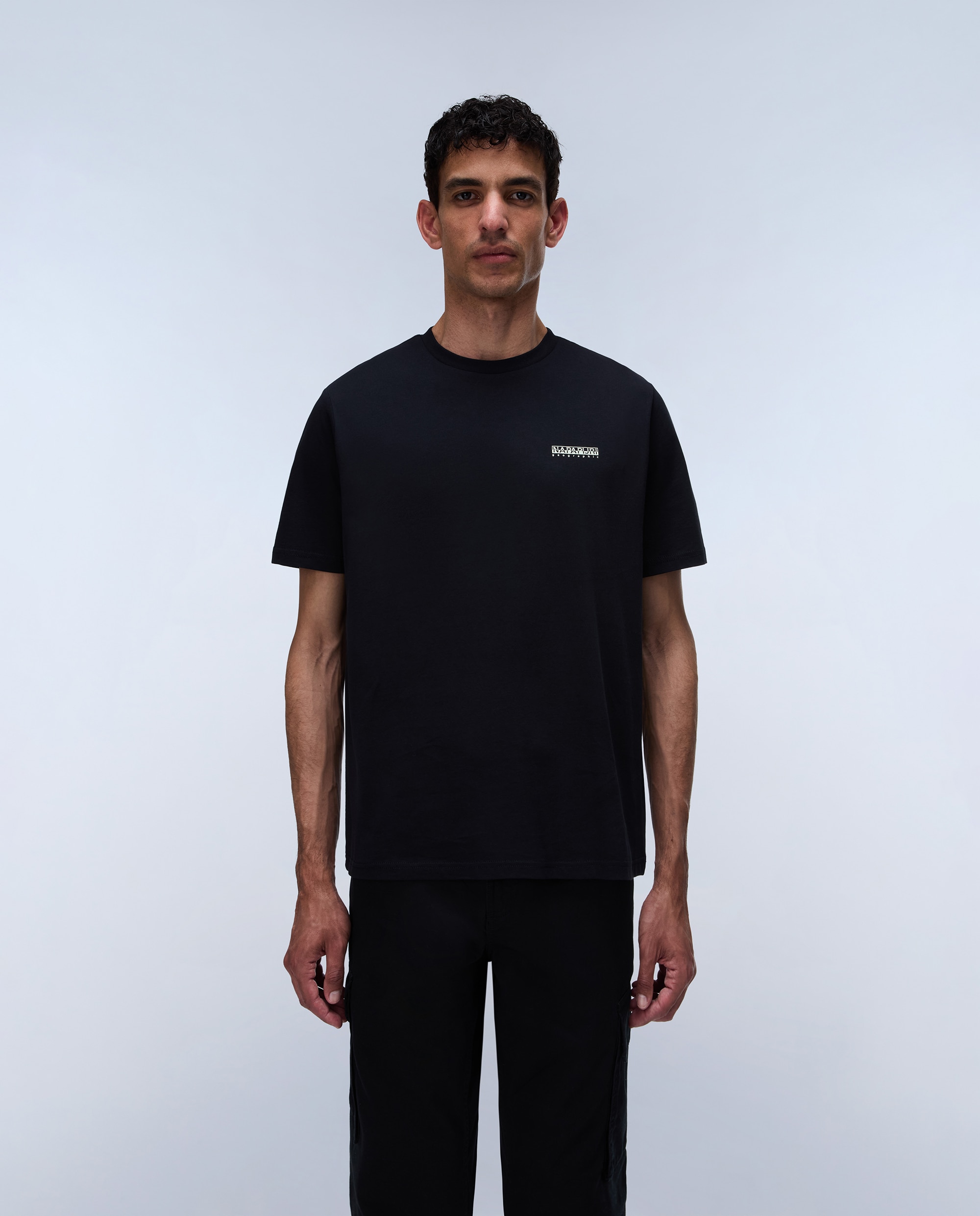 Imagen 2 de Camiseta de hombre yose de manga corta - Napapijri - Negro Negro