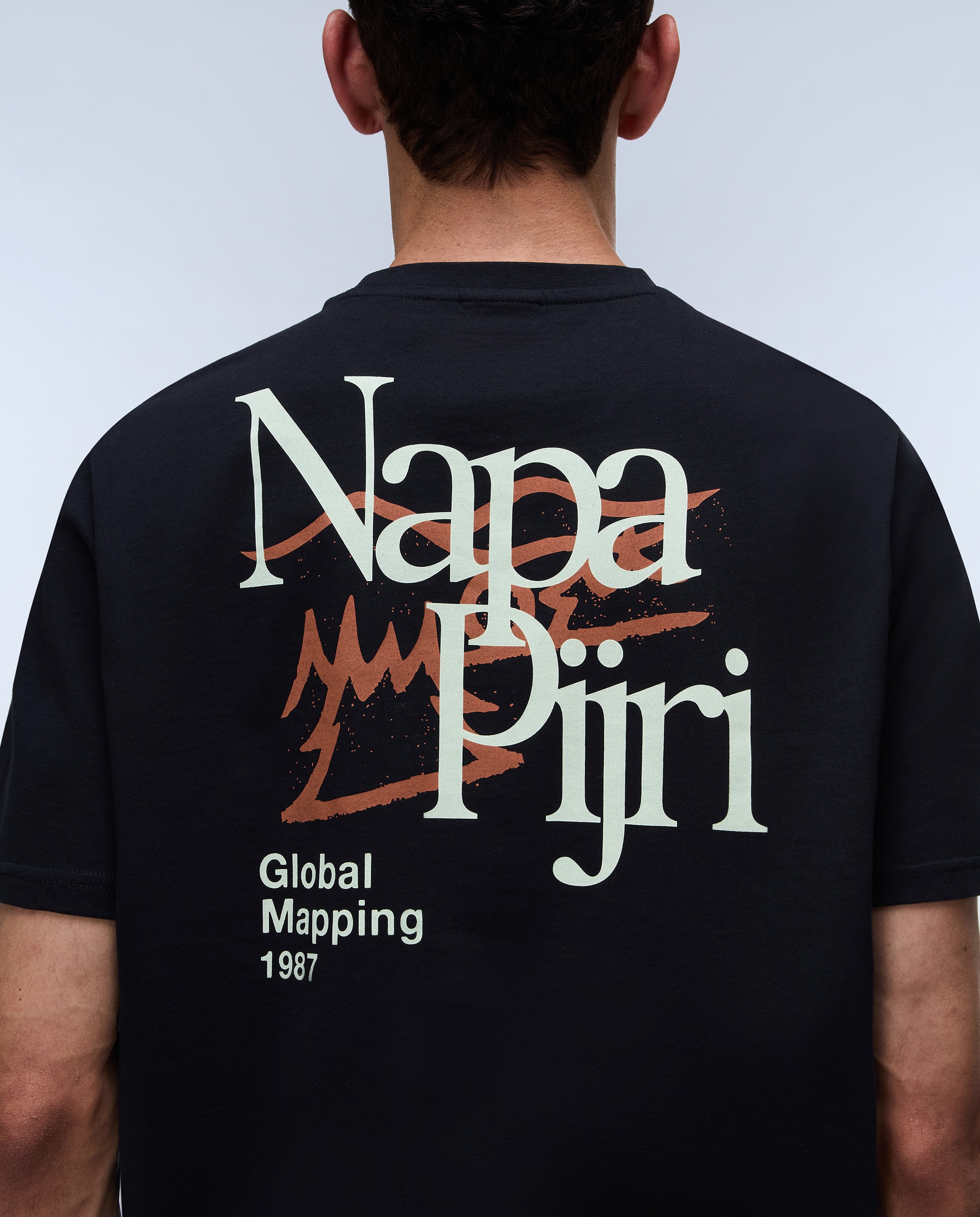 Imagen 4 de Camiseta de hombre yose de manga corta - Napapijri - Negro Negro