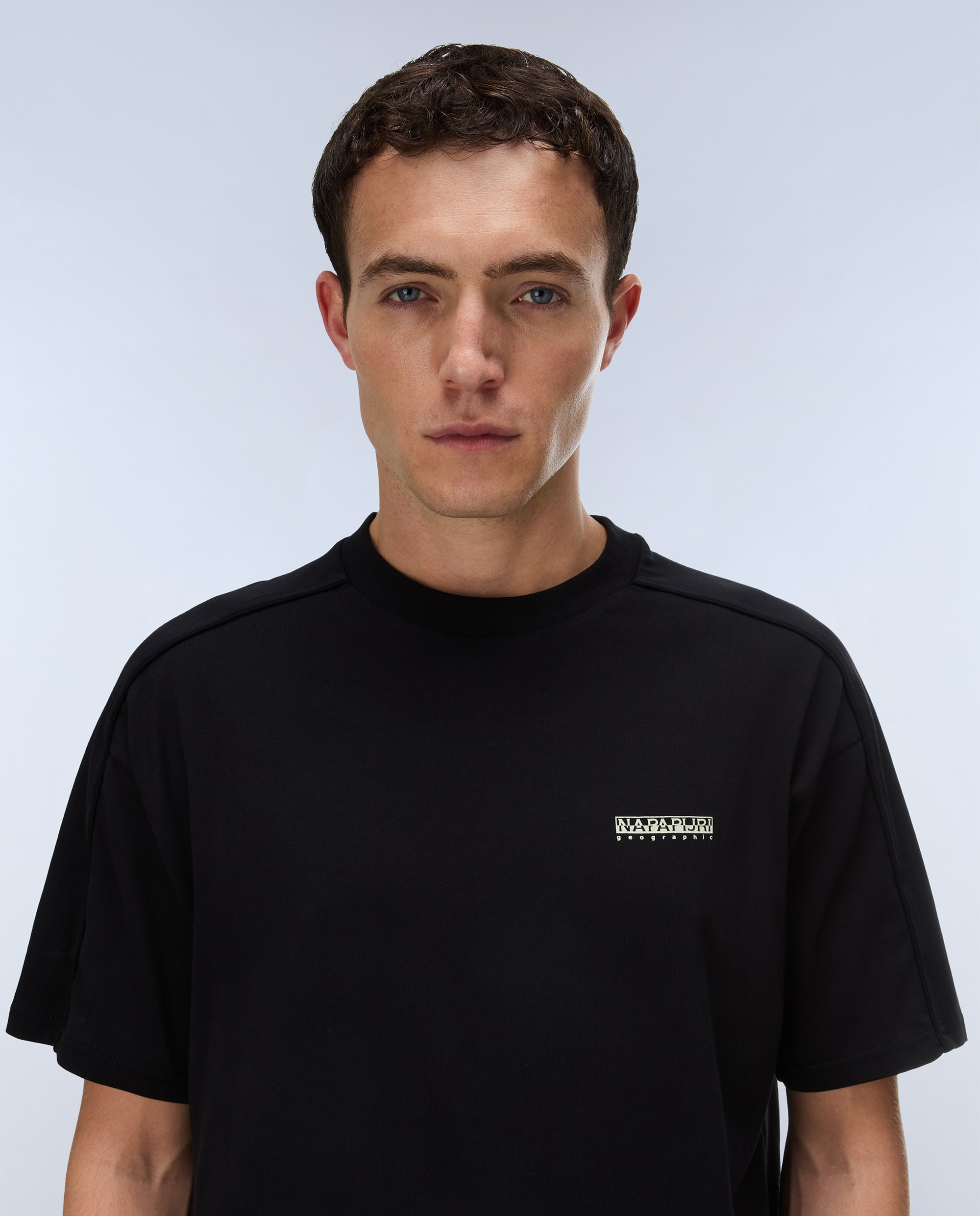 Imagen 3 de Camiseta de hombre teza de manga corta - Napapijri - Negro Negro
