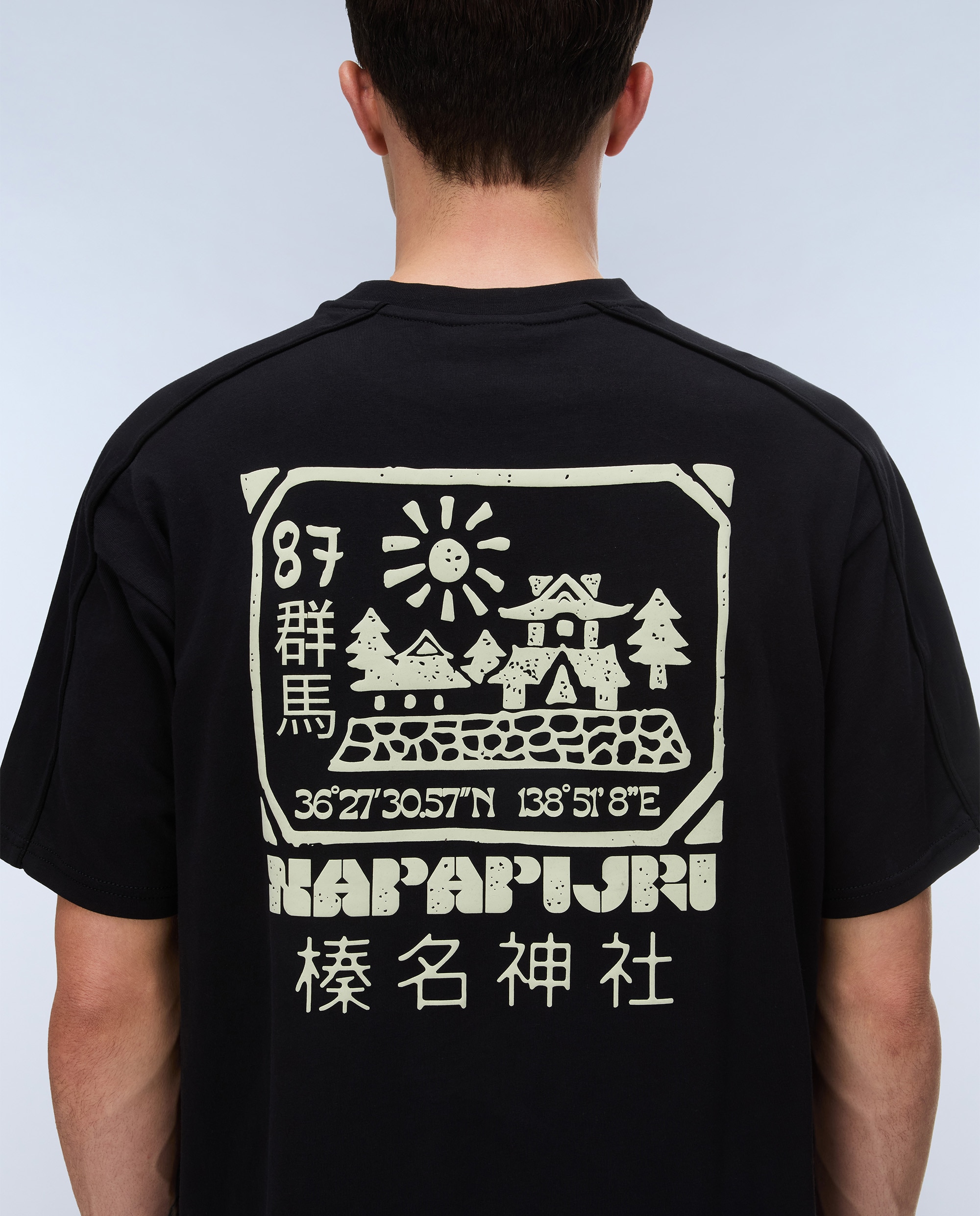 Imagen 5 de Camiseta de hombre teza de manga corta - Napapijri - Negro Negro
