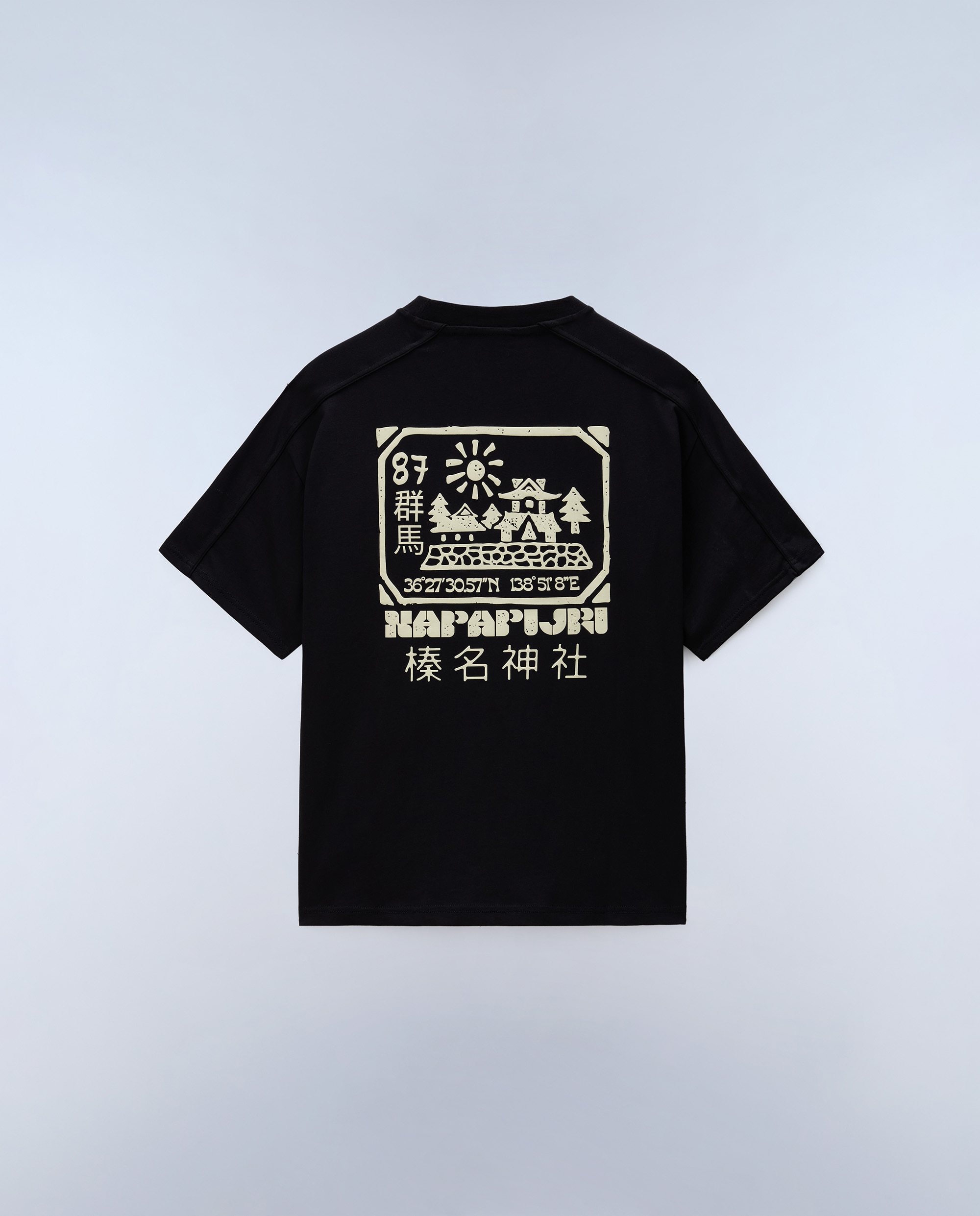 Imagen 7 de Camiseta de hombre teza de manga corta - Napapijri - Negro Negro