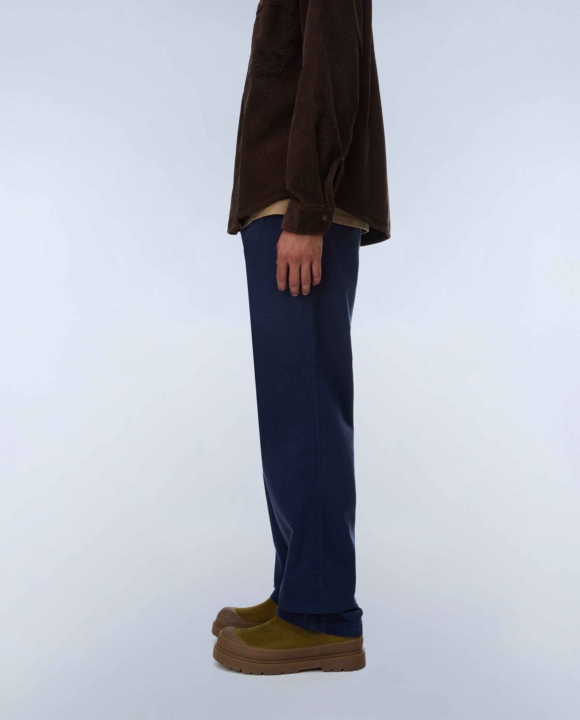 Pantalón chino de hombre m-khaima largo de corte regular - Napapijri - Azul oscuro Azul oscuro-3