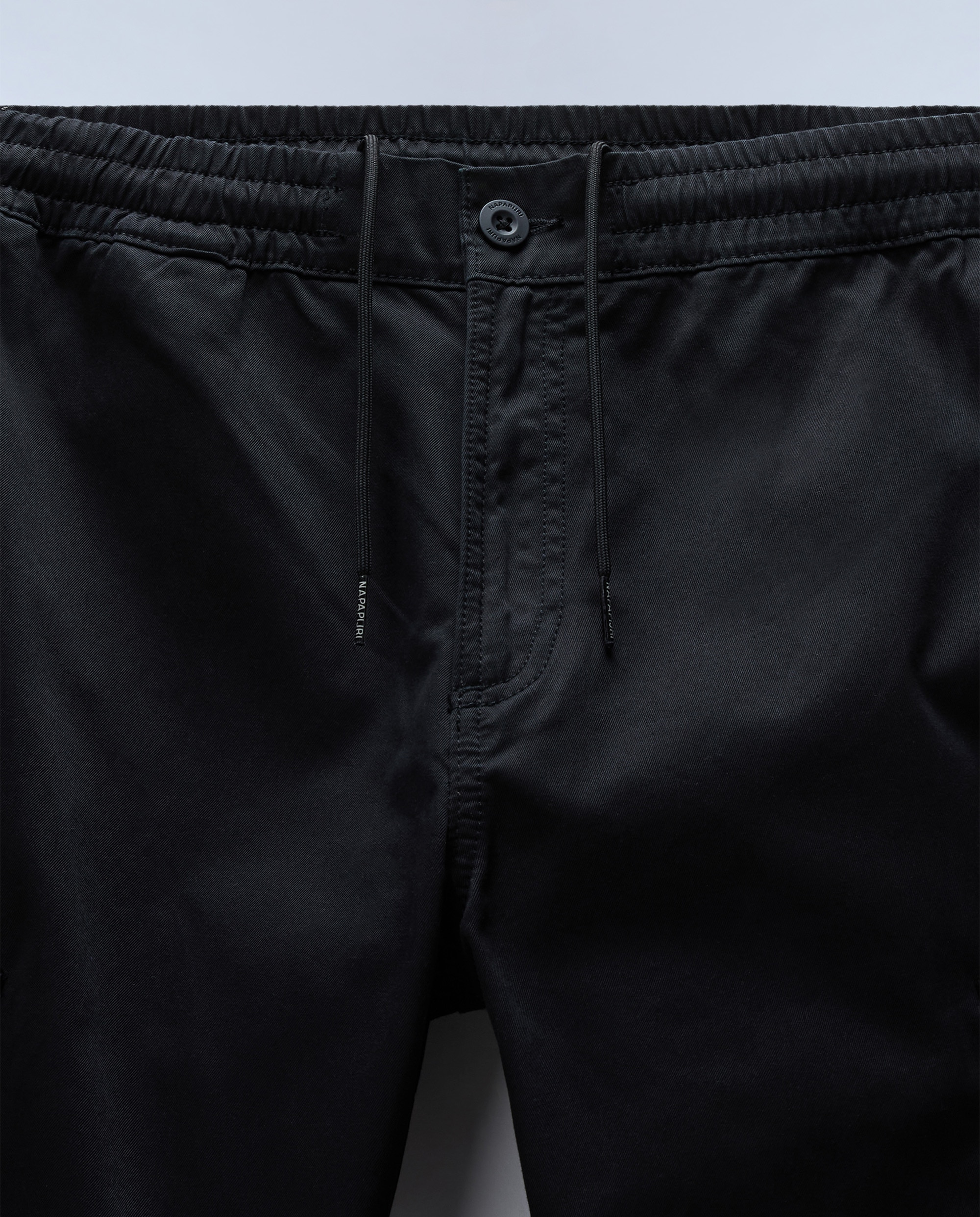 Pantalones cargo de hombre m-cargo largos de corte regular - Napapijri - Negro Negro-5
