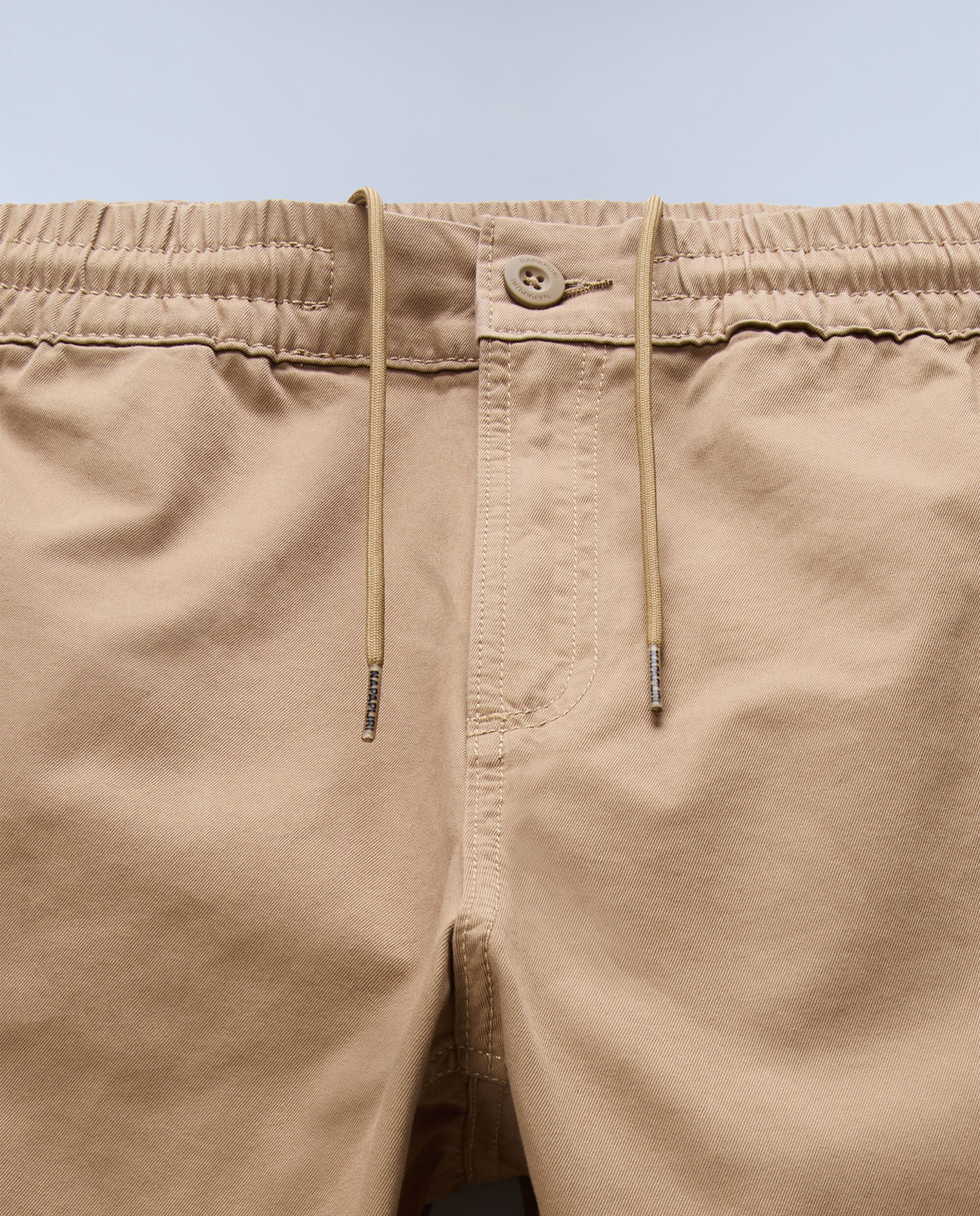 Pantalones cargo de hombre m-cargo largos de corte regular - Napapijri - Marrón piedra Marrón piedra-4