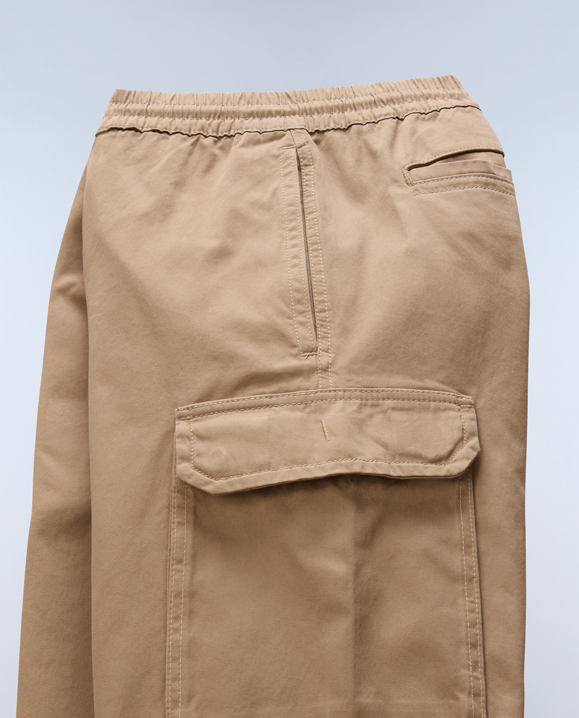 Pantalones cargo de hombre m-cargo largos de corte regular - Napapijri - Marrón piedra Marrón piedra-7