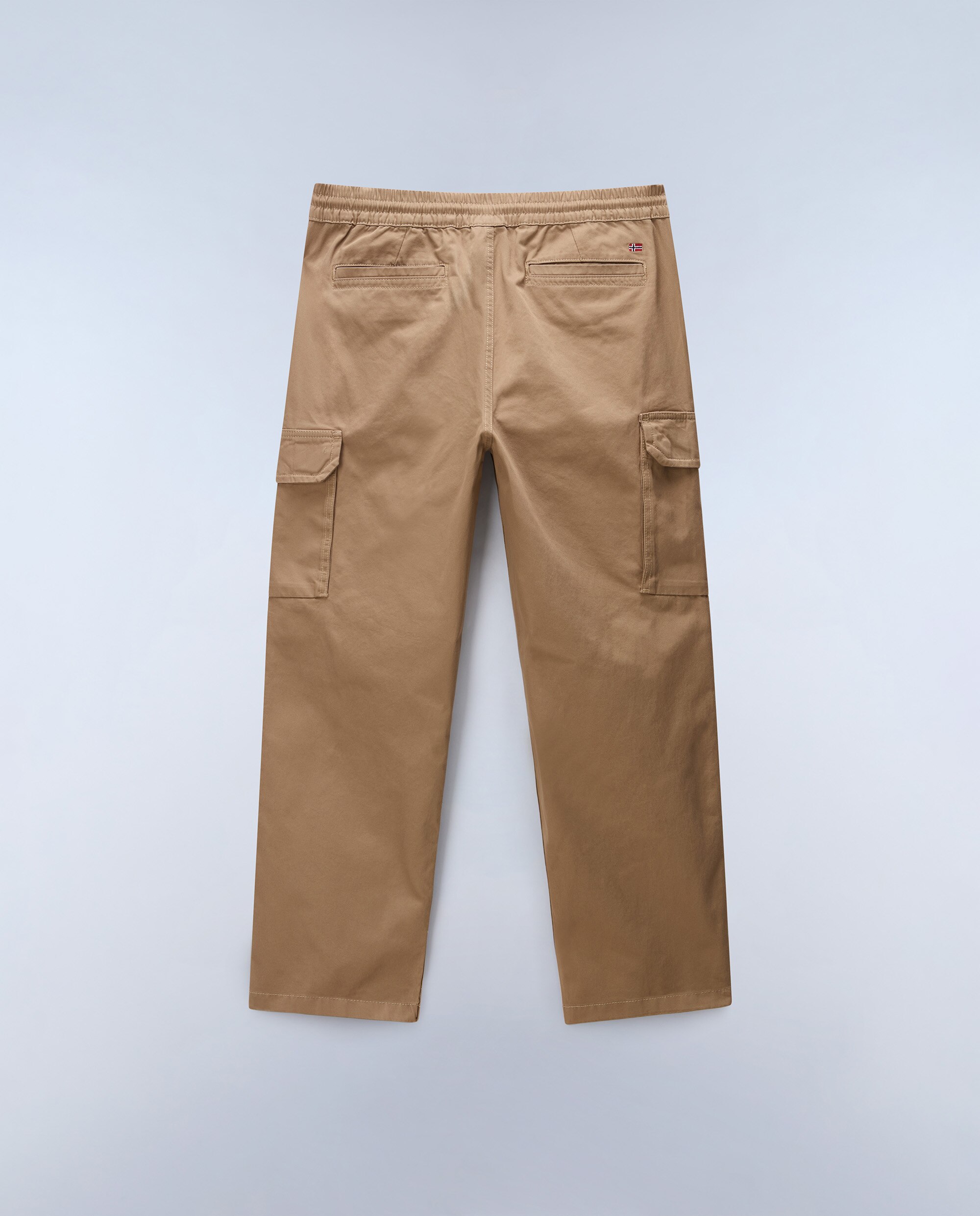 Pantalones cargo de hombre m-cargo largos de corte regular - Napapijri - Marrón piedra Marrón piedra-8