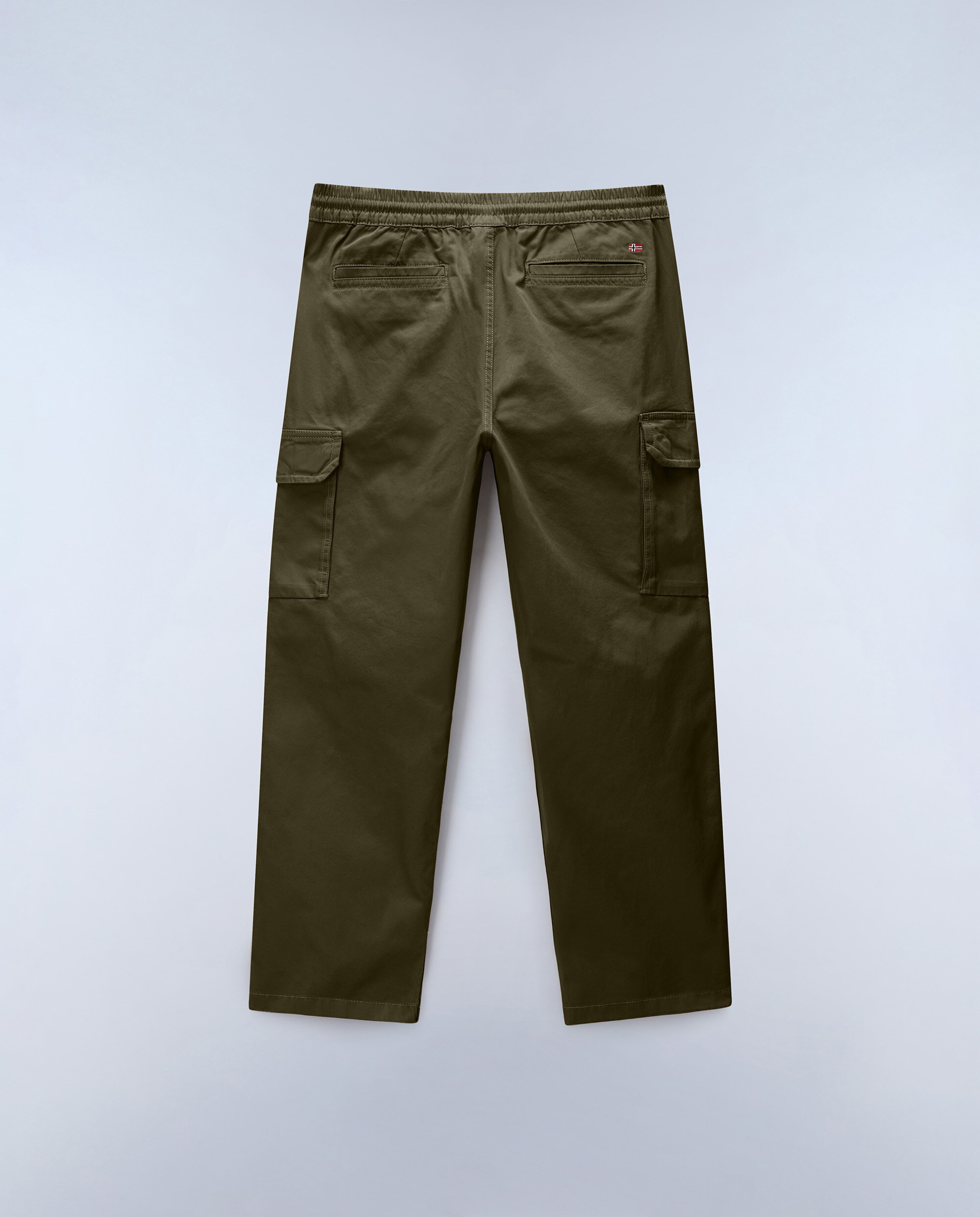 Pantalones cargo de hombre m-cargo largos de corte regular - Napapijri - Verde Oliva Verde Oliva-8