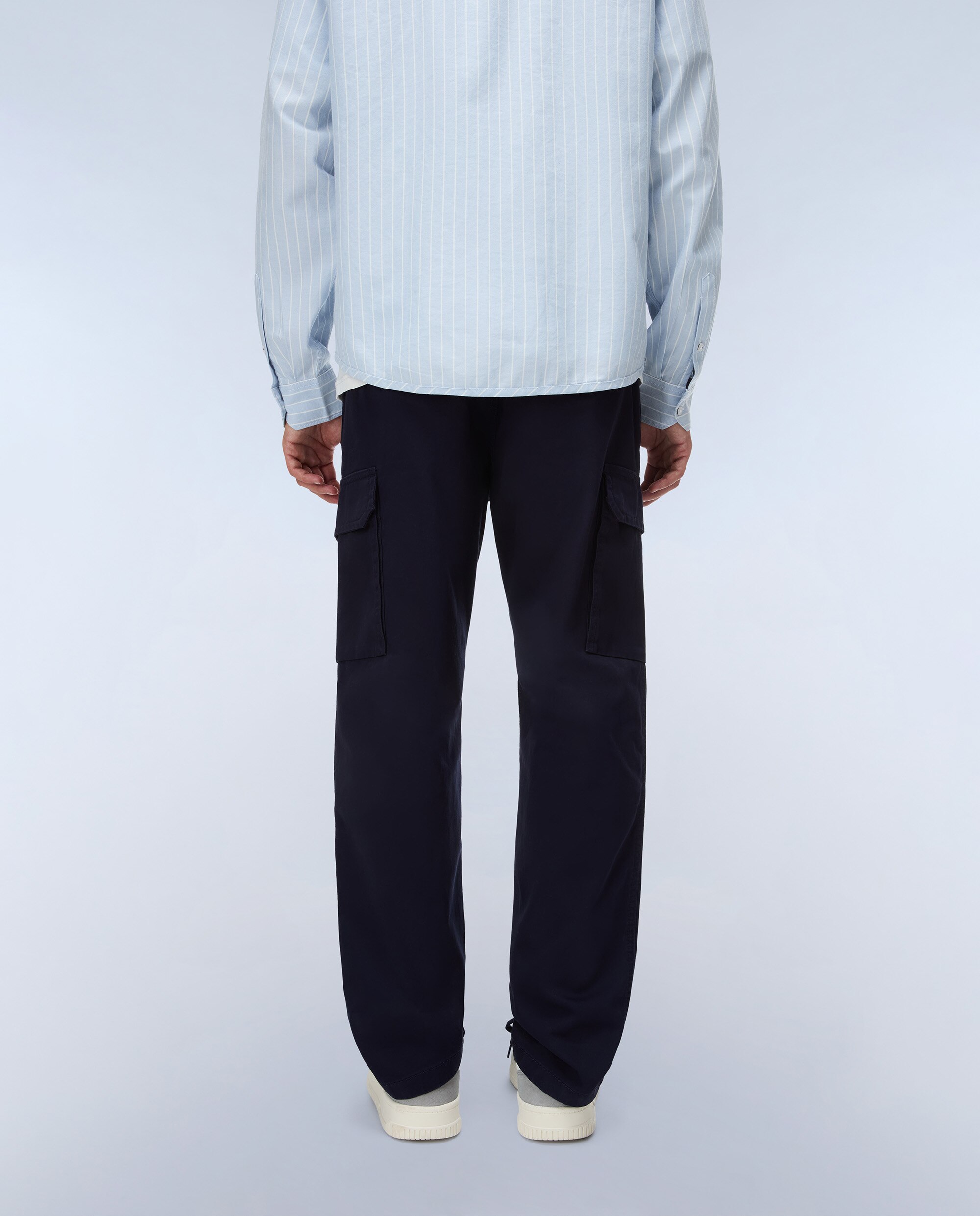 Pantalones cargo de hombre m-cargo largos de corte regular - Napapijri - Azul marino Azul marino-3