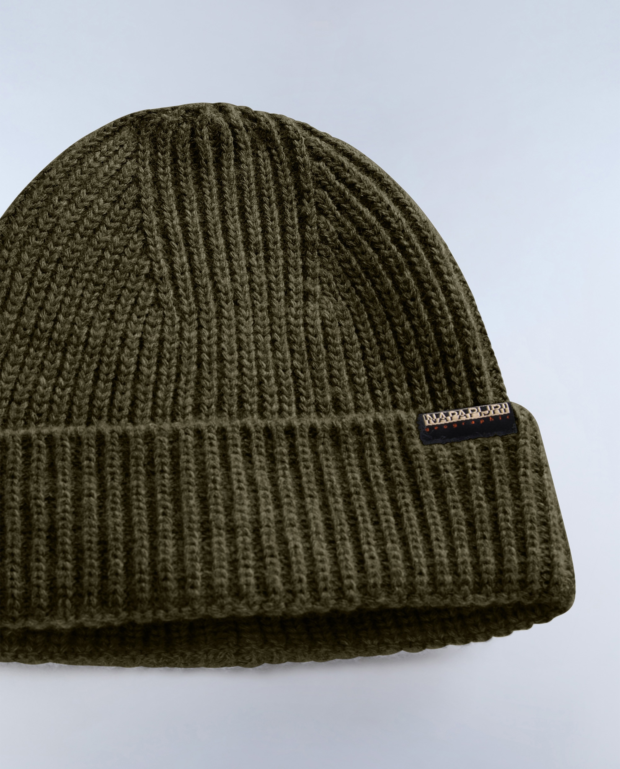 Gorro de napapijri unisex - Verde Oliva Verde Oliva-2