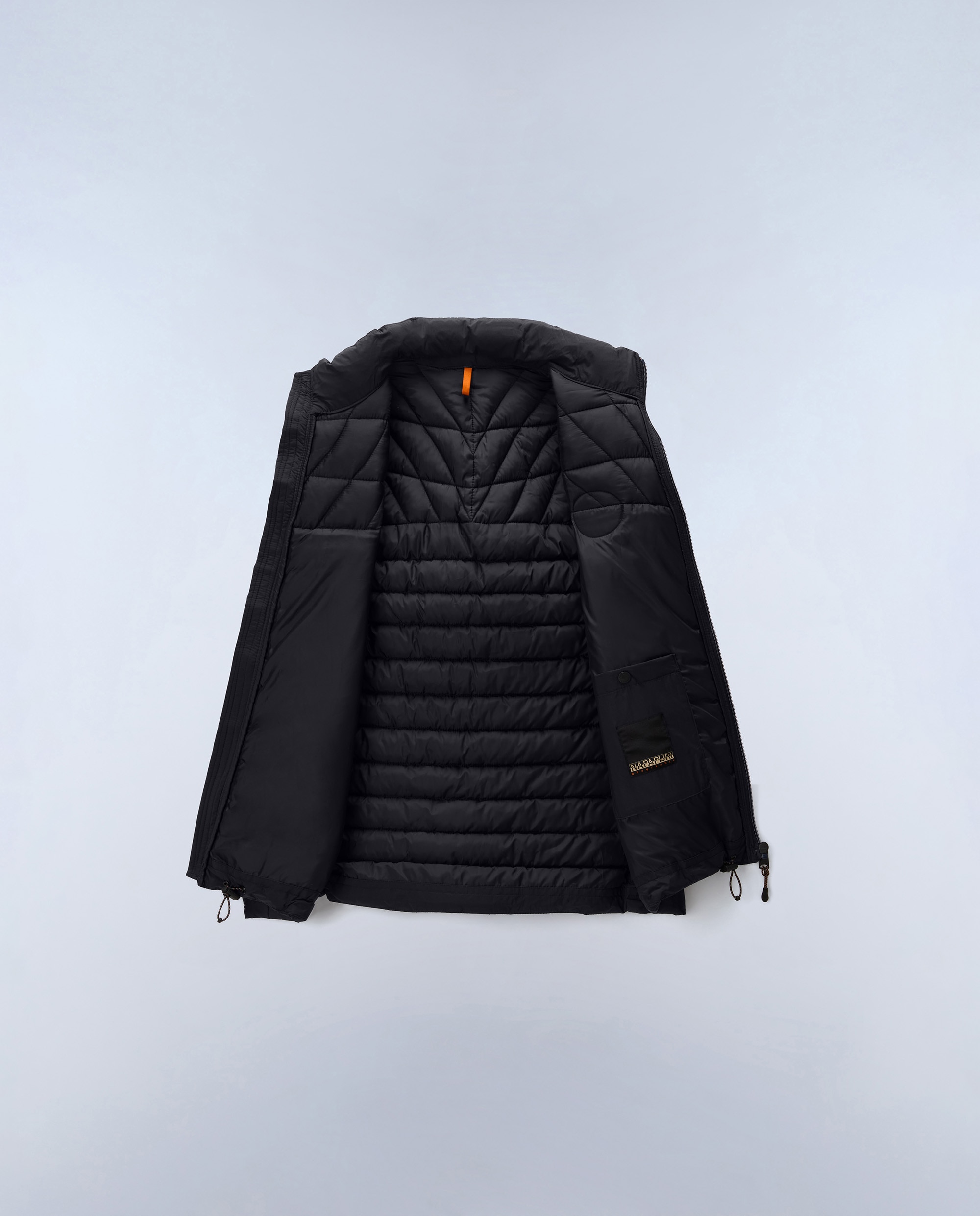 Chaleco de hombre Lapaz guateado - Napapijri - Negro Negro-7