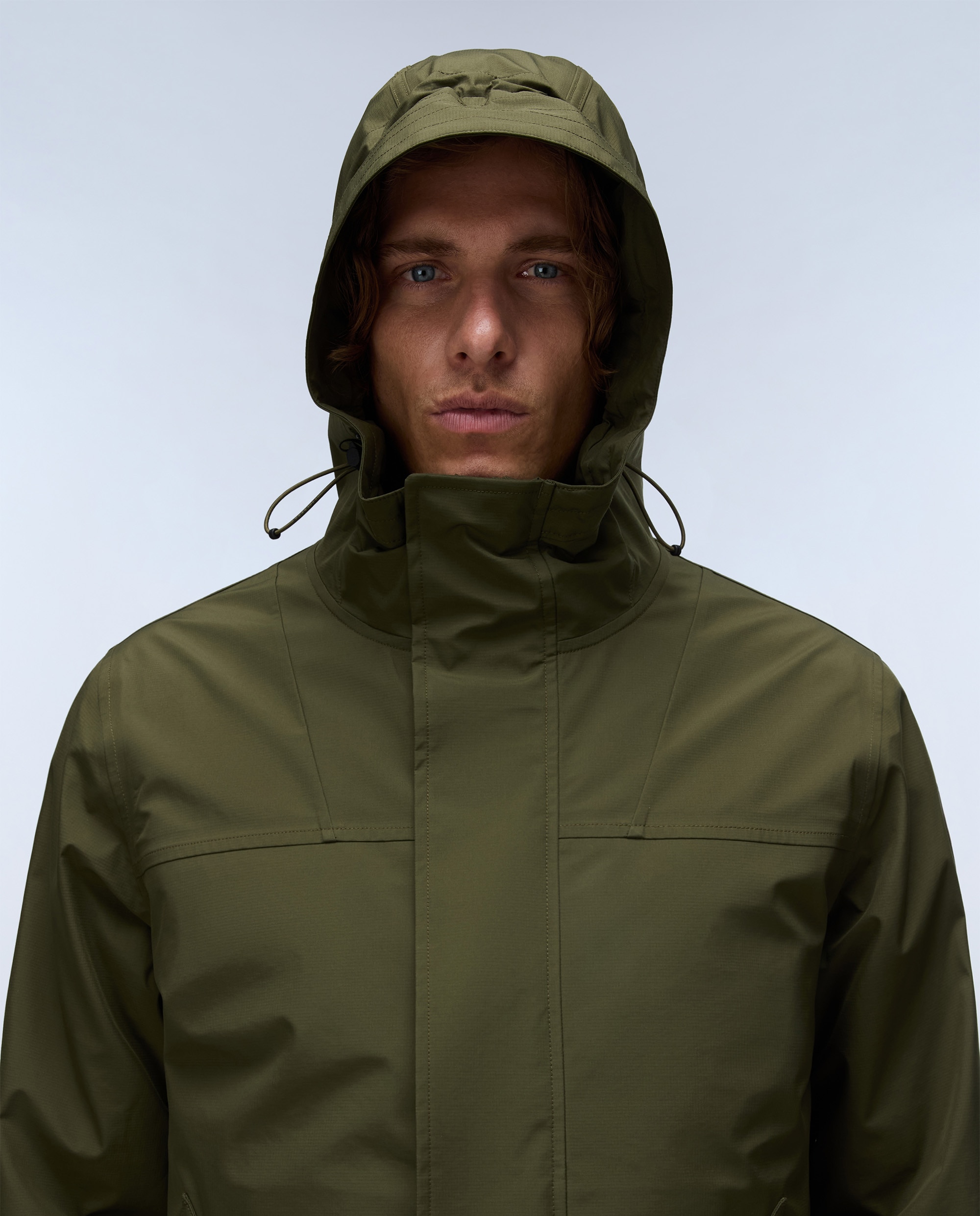Imagen 1 de Parka de hombre pilloz 3 en 1 impermeable con capucha ajustable - Napapijri - Verde Oliva Verde Oliva