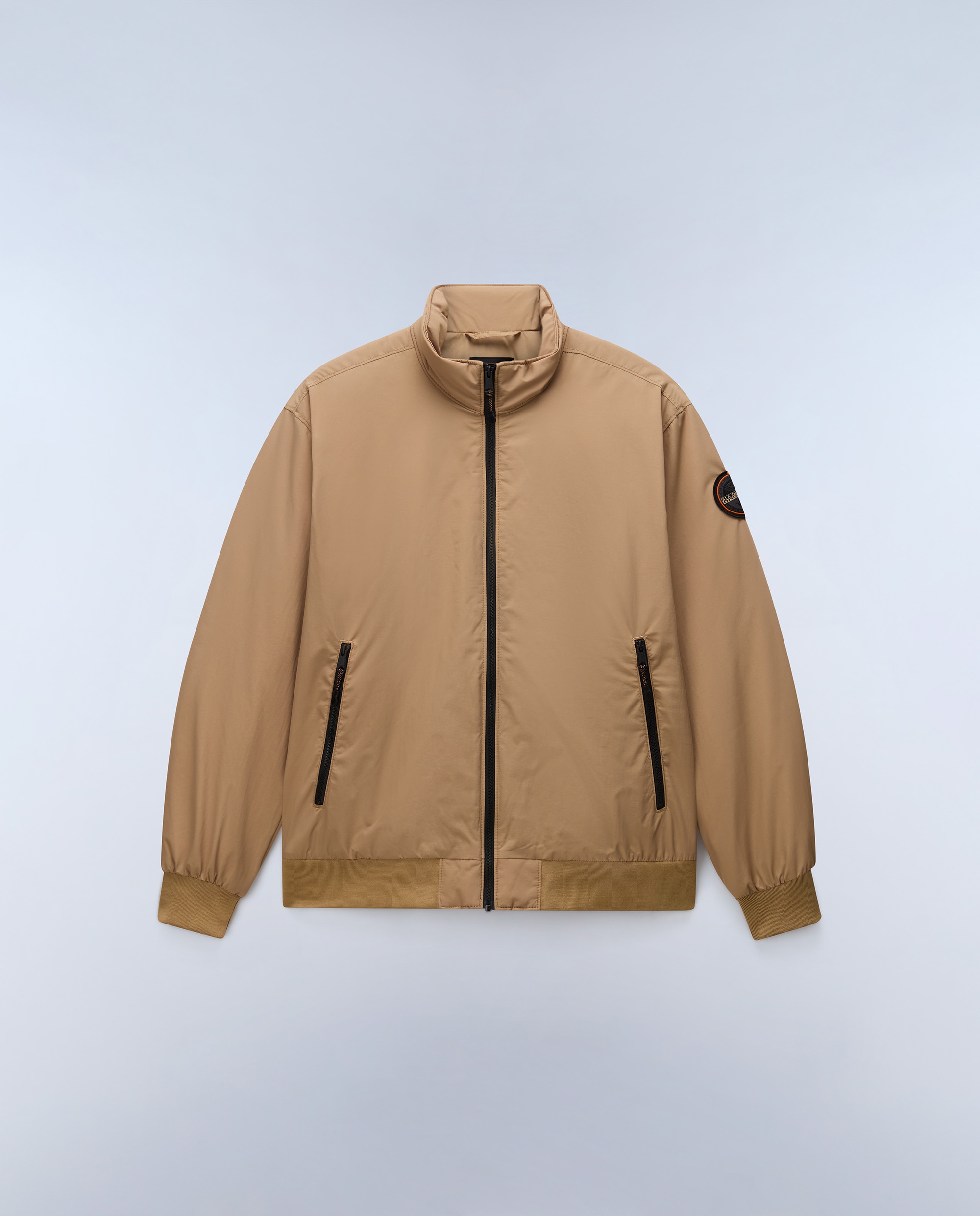 Imagen 7 de Chaqueta de hombre giovi winter 1 encerada con cremallera - Napapijri - Beige Beige