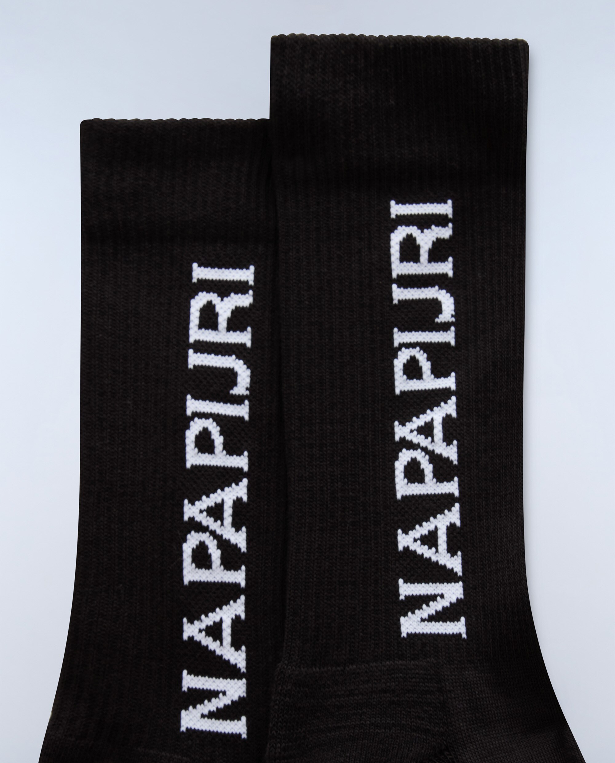 Imagen 3 de Calcetines altos hoku pack de dos pares con logo napapijri lateral - Negro Negro