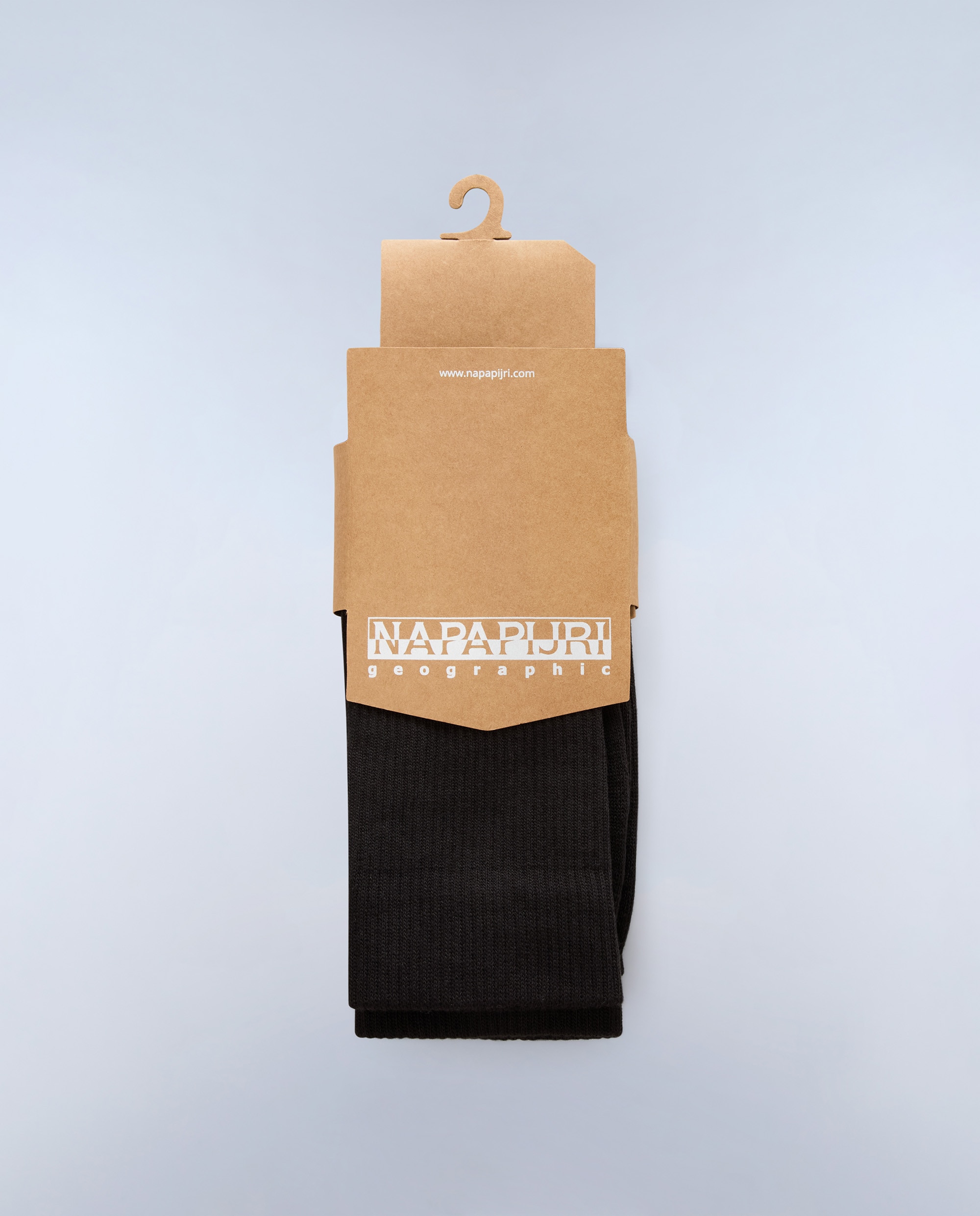 Calcetines altos atlas con logo napapijri trasero pack de dos pares - Naranja Naranja-2