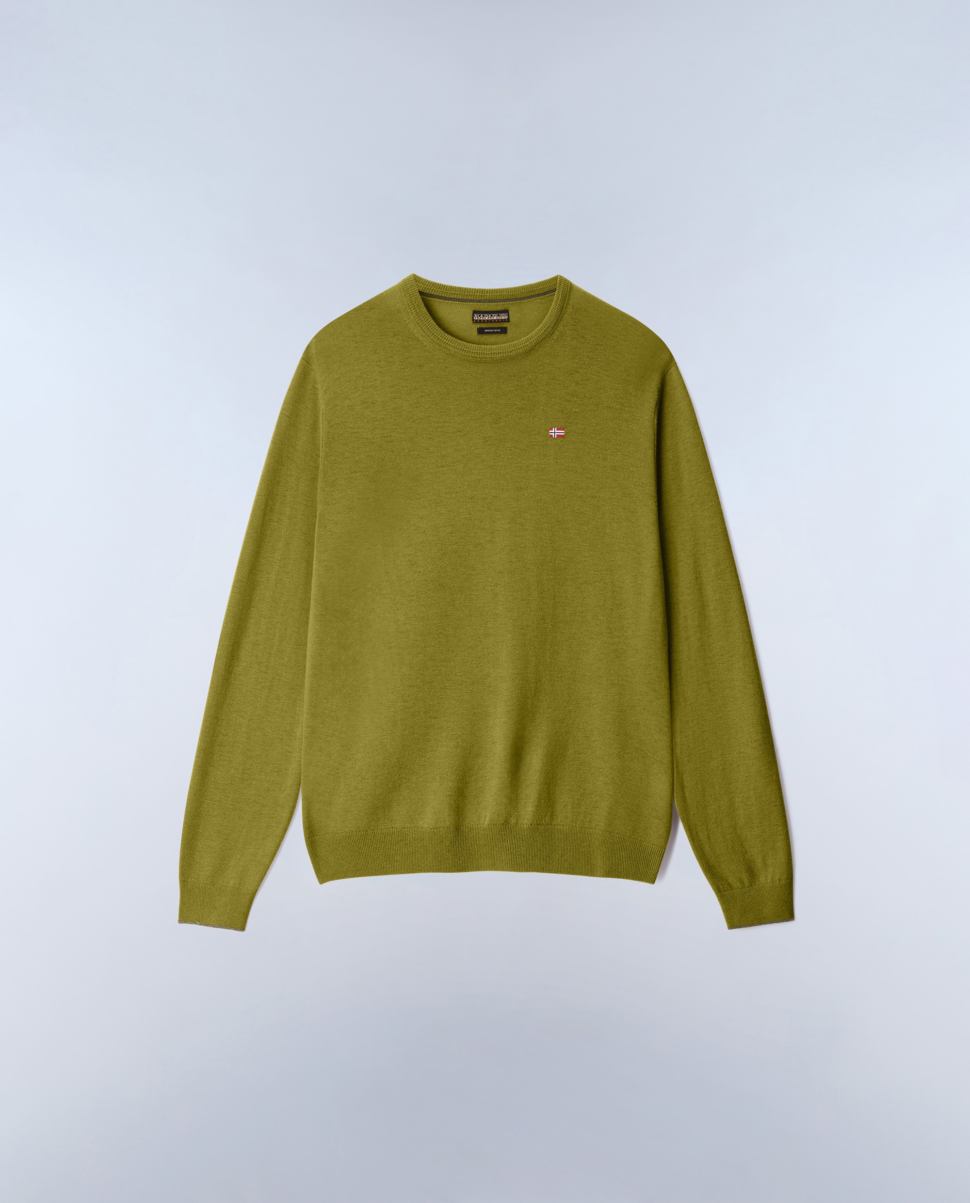 Jersey de hombre damavand c 4 de cuello redondo - Napapijri - Verde claro / Pistacho Verde claro / Pistacho-5
