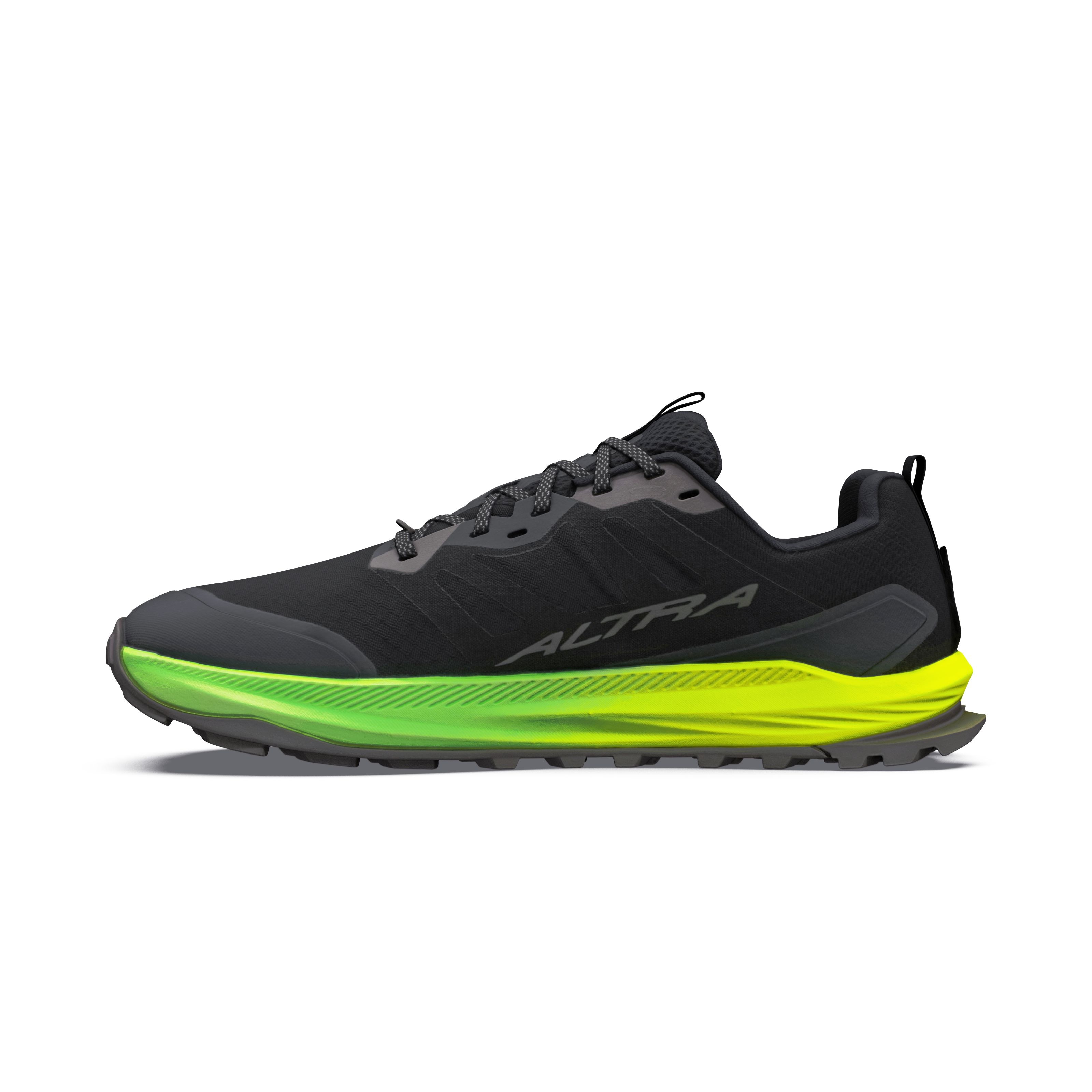 Imagen 3 de Zapatilla de trail running de hombre Lone Peak 9+ Altra - Negro / Verde Flúor Negro / Verde Flúor