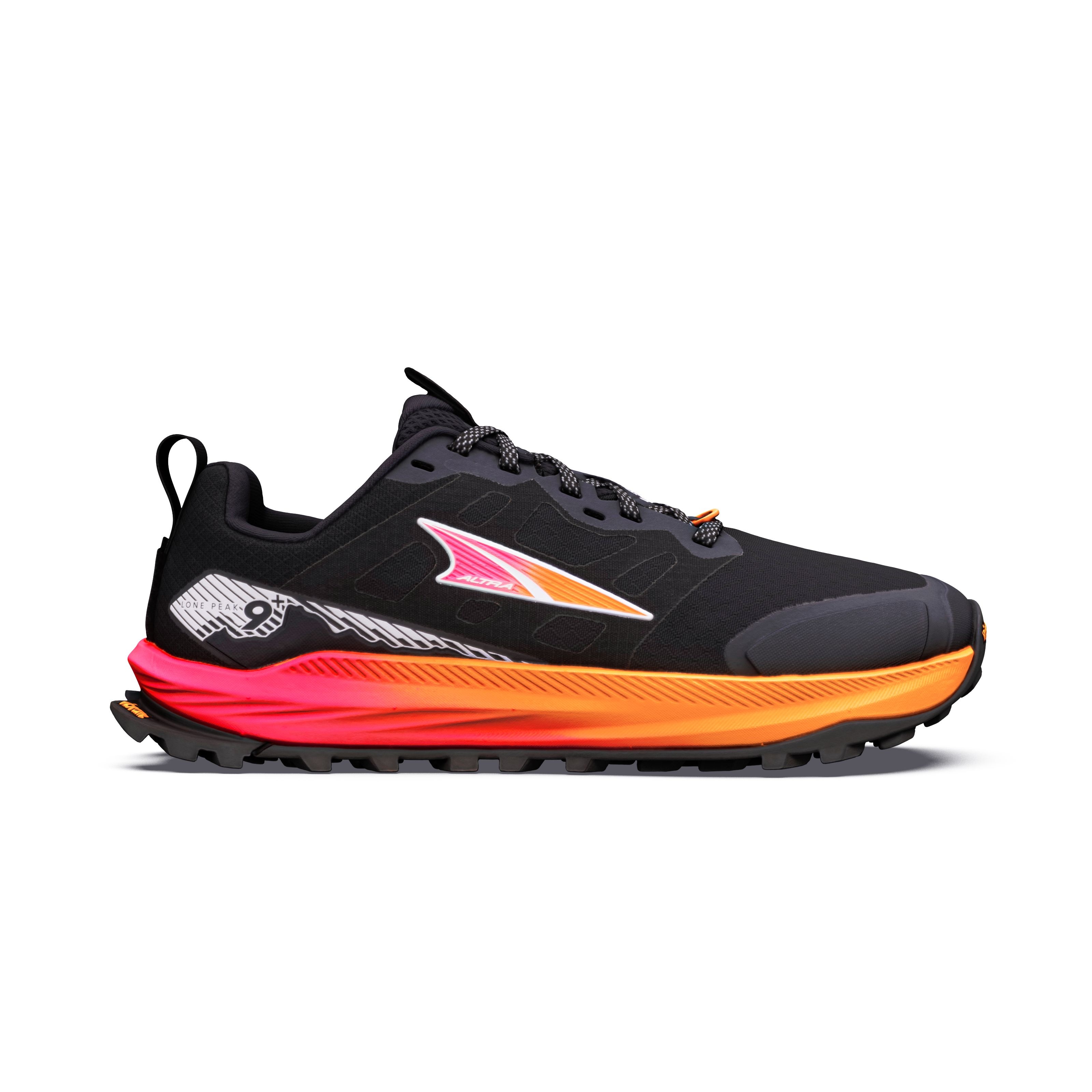 Imagen 1 de Zapatillas de trail running de mujer Lone Peak 9+ Altra - Negro / Rosa Negro / Rosa