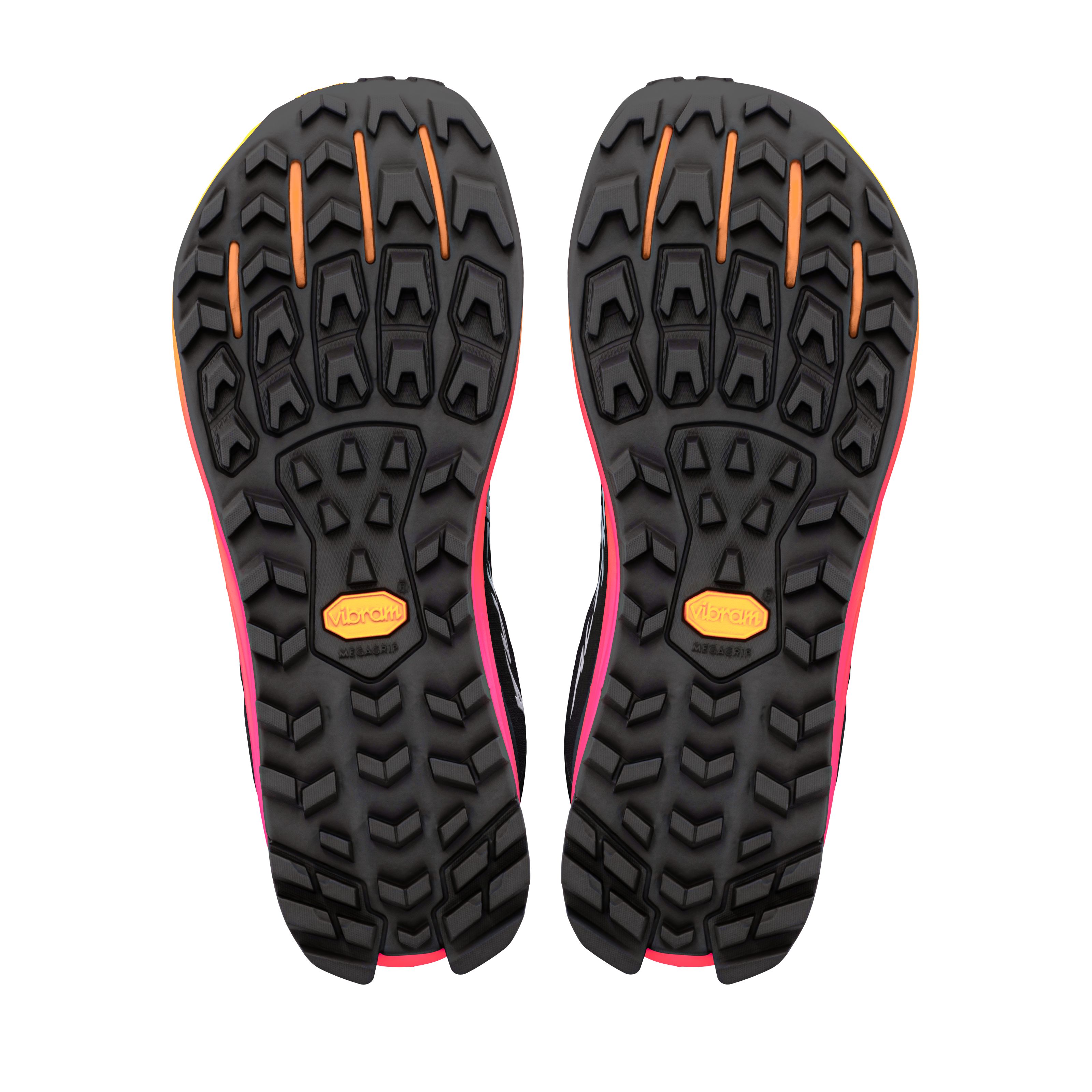 Imagen 4 de Zapatillas de trail running de mujer Lone Peak 9+ Altra - Negro / Rosa Negro / Rosa